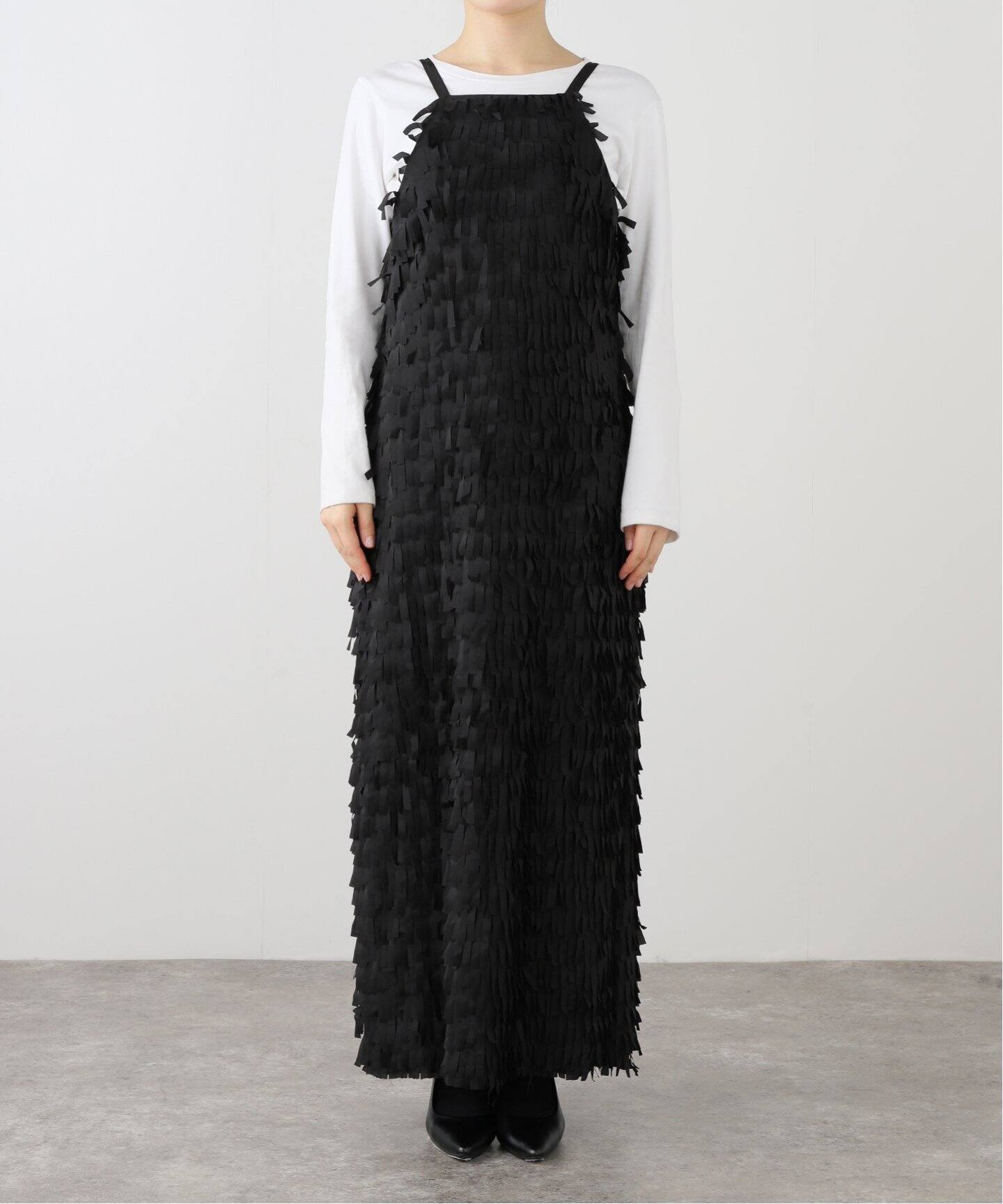 GHOSPELL/ゴスペル】 Wyatt Texture Midi Dress（ワンピース）｜U by 