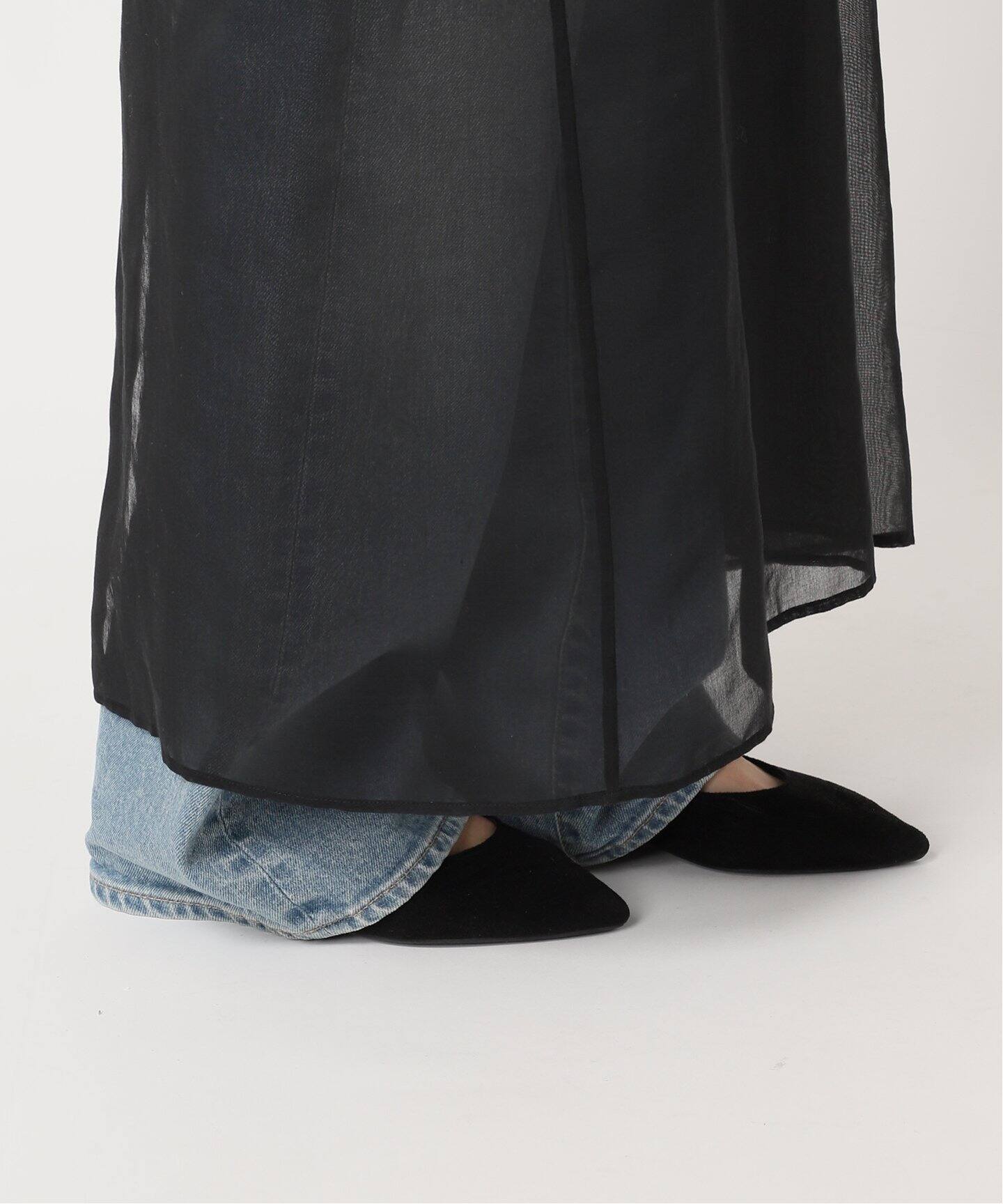 ソフトオーガンジーワンピース（ワンピース）｜FRAMeWORK（フレーム  