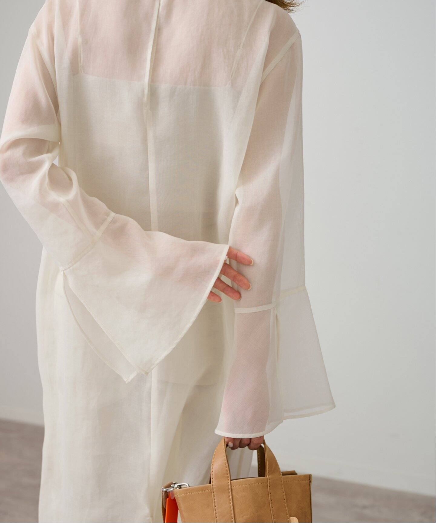 ソフトオーガンジーワンピース（ワンピース）｜FRAMeWORK（フレーム  