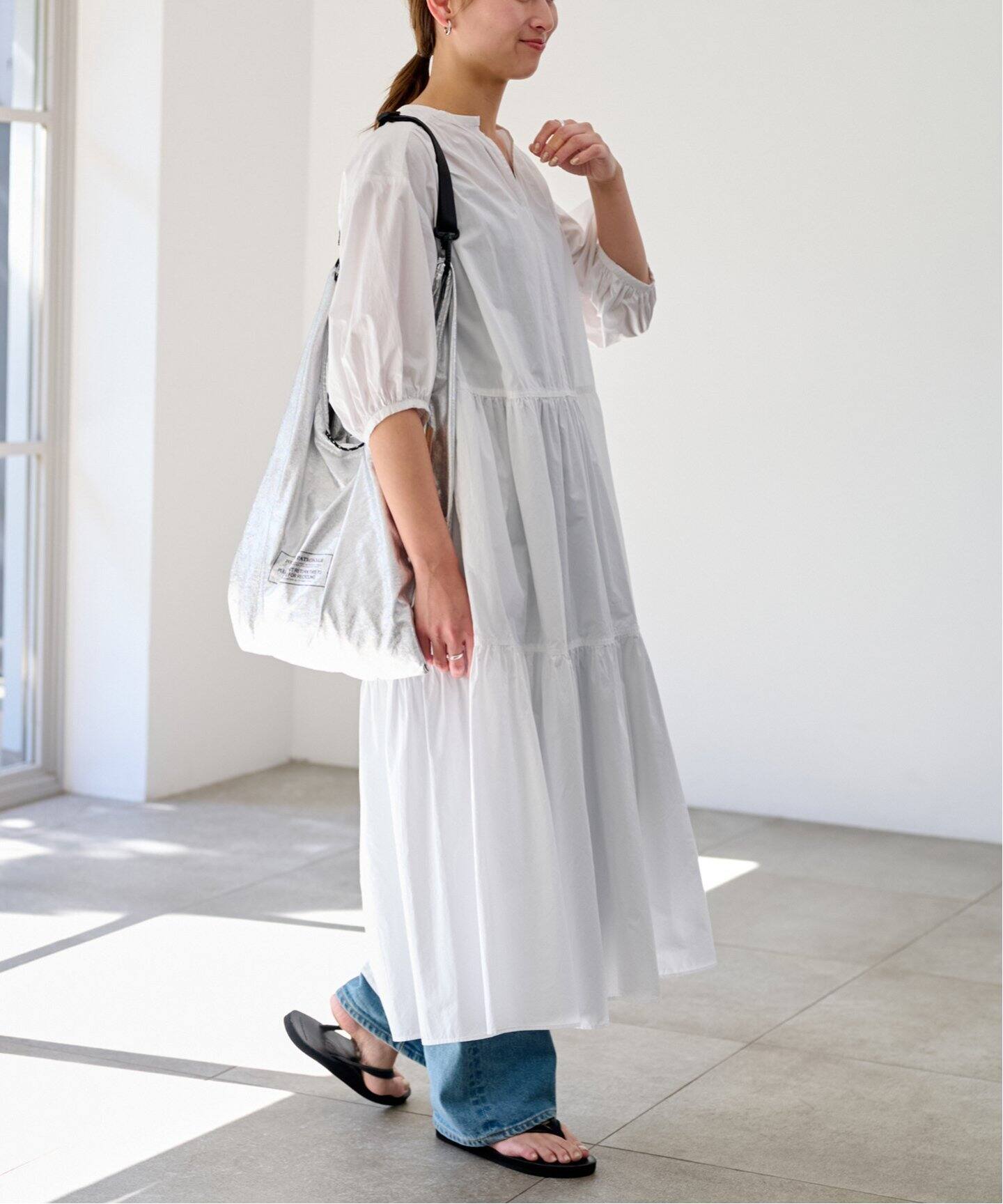 コットンティアードワンピース（ワンピース）｜FRAMeWORK（フレーム  