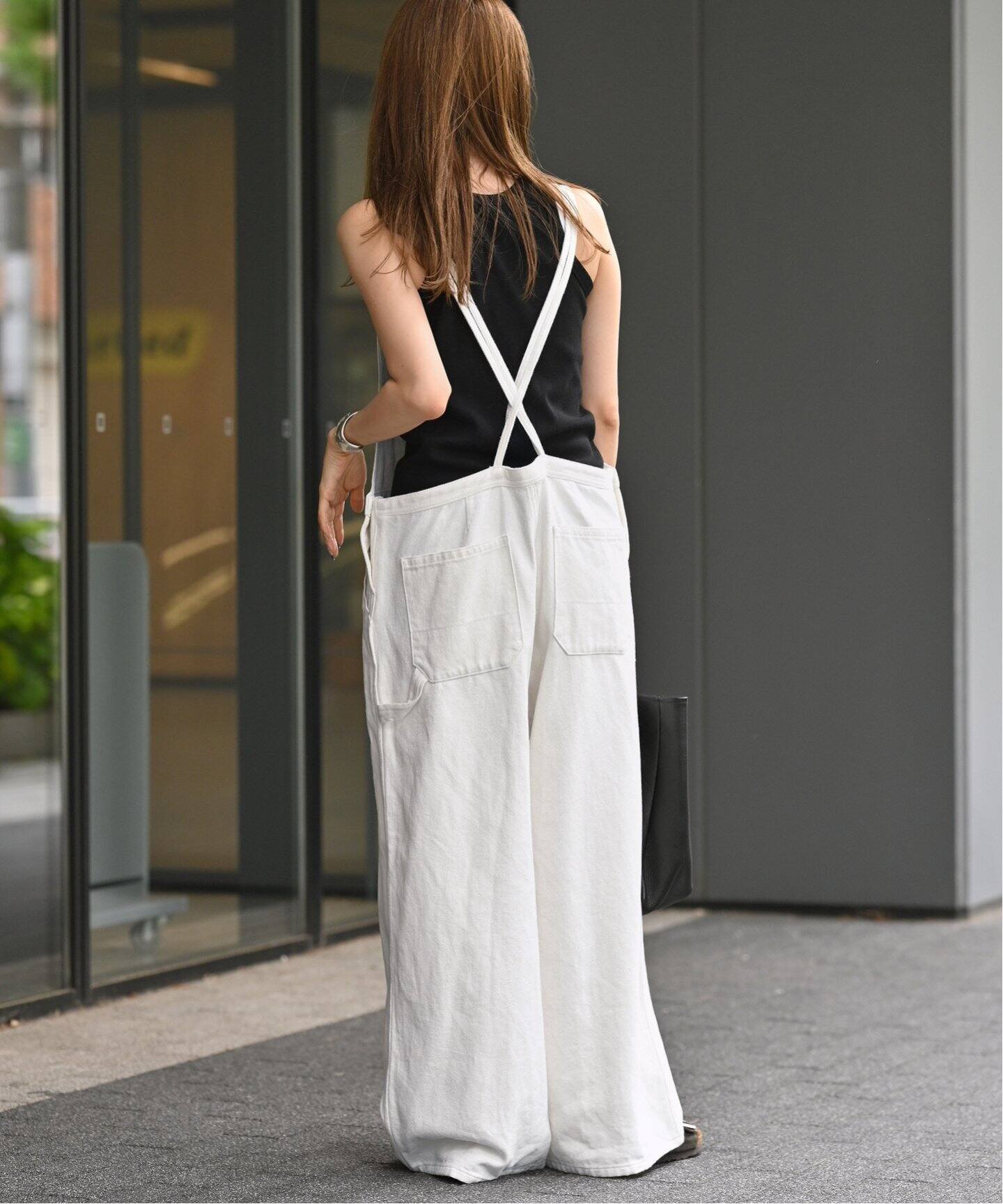 コットンヘンプサロペット（サロペット／オーバーオール）｜FRAMeWORK  