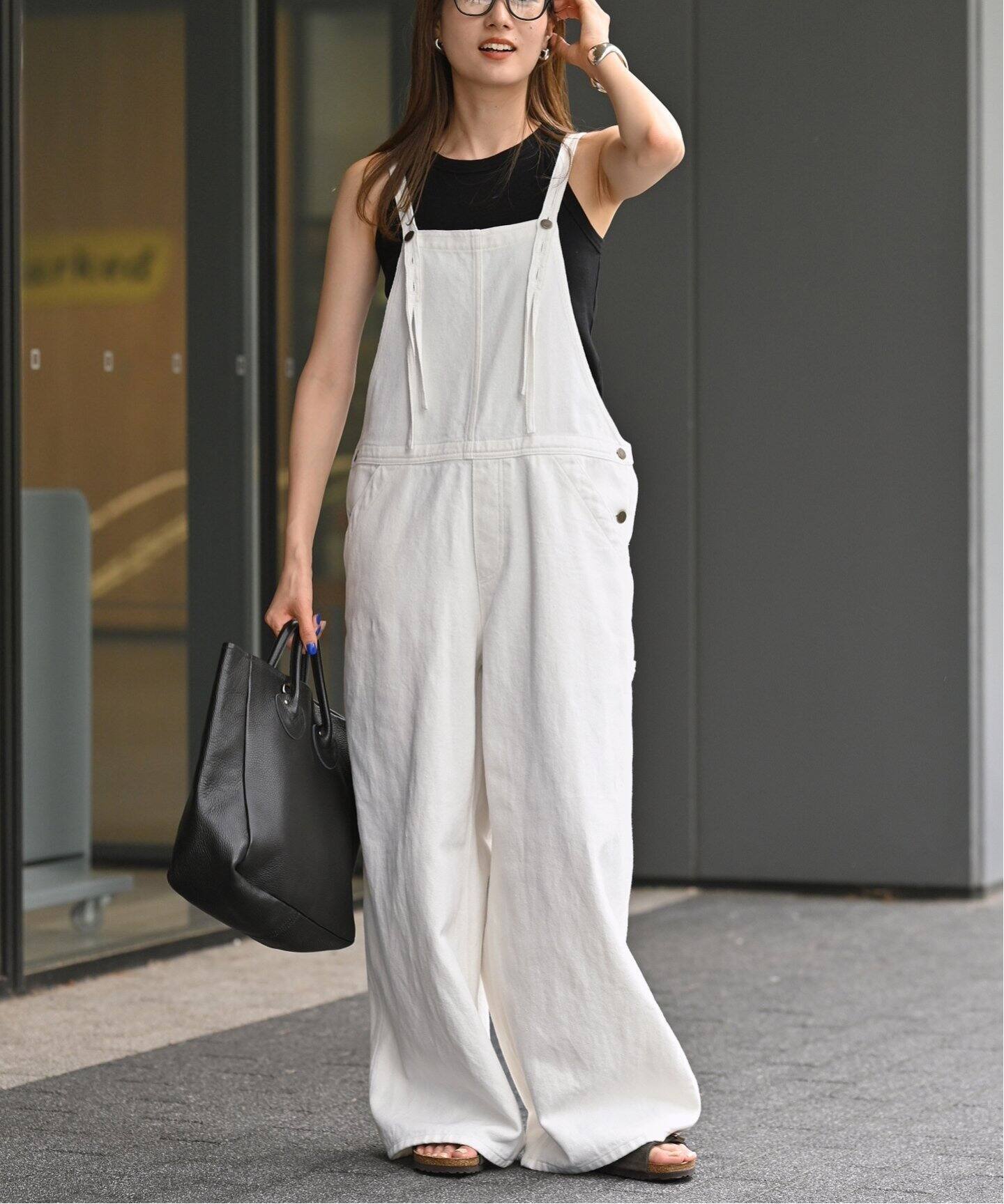 コットンヘンプサロペット（サロペット／オーバーオール）｜FRAMeWORK  