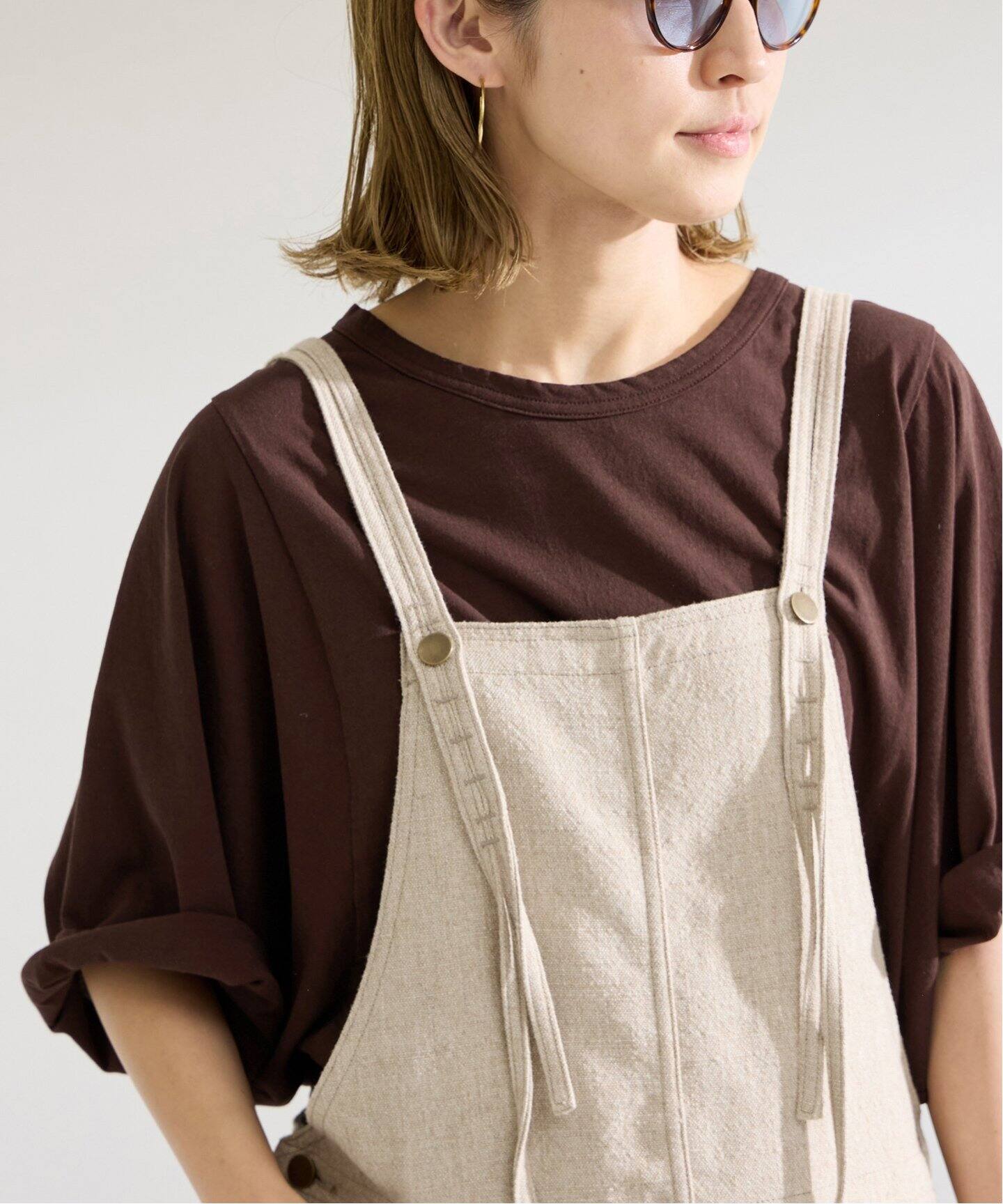 FRAMeWORK ジュートライクサロペット 