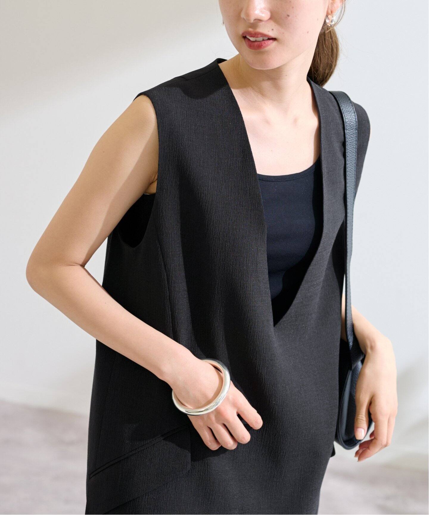 VN I-LINE ワンピース（ワンピース）｜FRAMeWORK（フレームワーク）の  