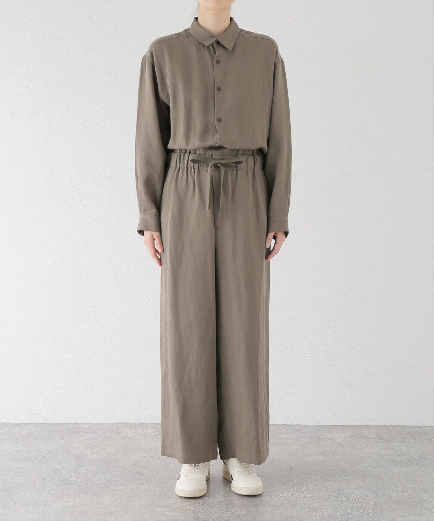 リヨセルリネンオールインワン（つなぎ／オールインワン）｜FRAMeWORK  