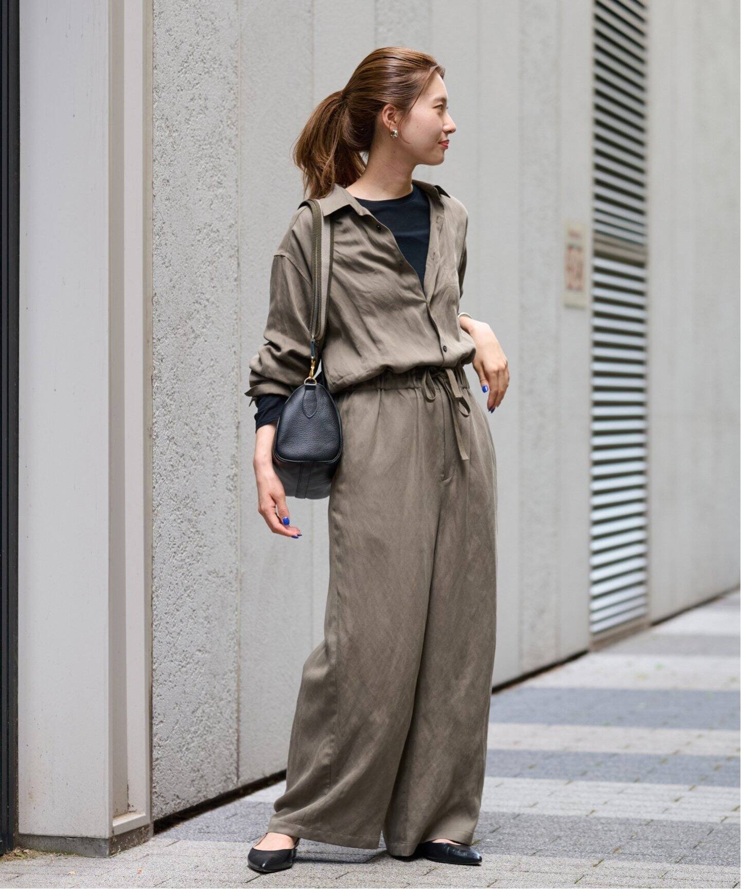 リヨセルリネンオールインワン（つなぎ／オールインワン）｜FRAMeWORK  