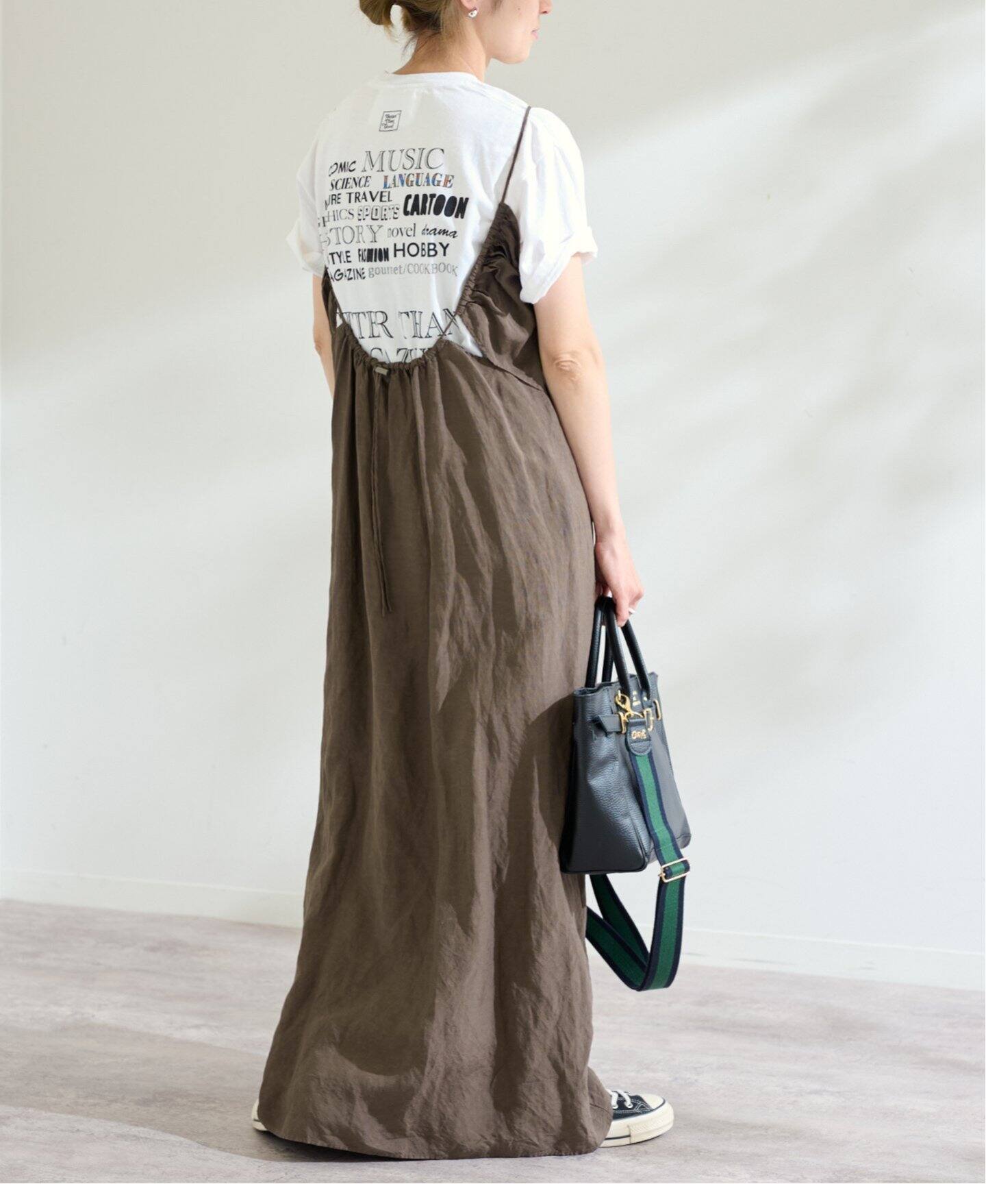 VISリネンバックシャンキャミワンピース（ワンピース）｜FRAMeWORK  