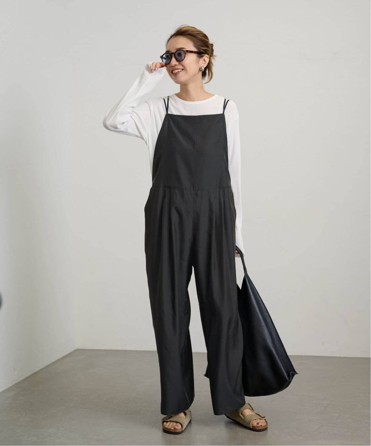 ≪WEB限定追加≫キュプラツイルキャミサロペット3（サロペット 