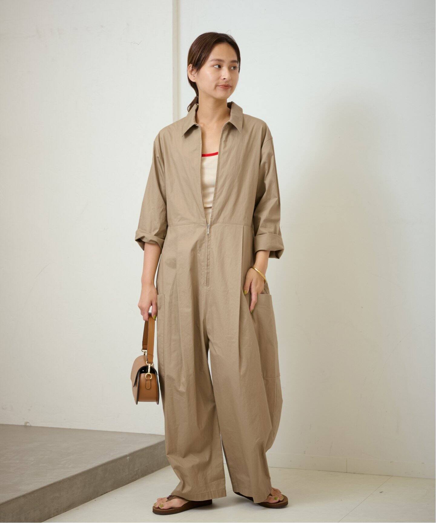 oll×FRAMeWORK JUMPSUIT（つなぎ／オールインワン）｜FRAMeWORK 