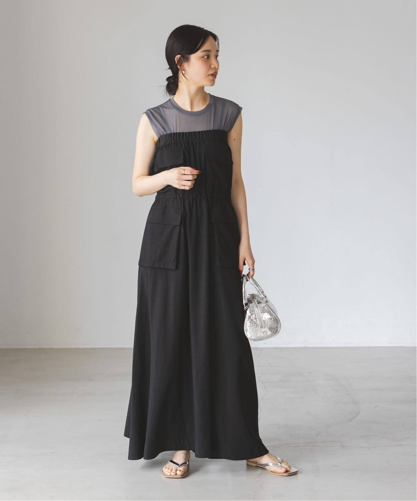 カーゴディテール2WAYワンピース（ワンピース）｜NOBLE（ノーブル）の  