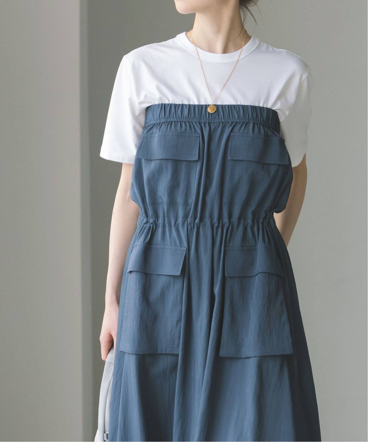 カーゴディテール2WAYワンピース（ワンピース）｜NOBLE（ノーブル）の  