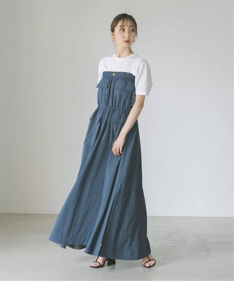 カーゴディテール2WAYワンピース（ワンピース）｜NOBLE（ノーブル）の  