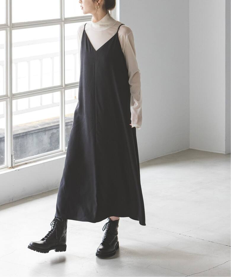 追加》ビンテージツイルコンフォータブルキャミワンピース3  