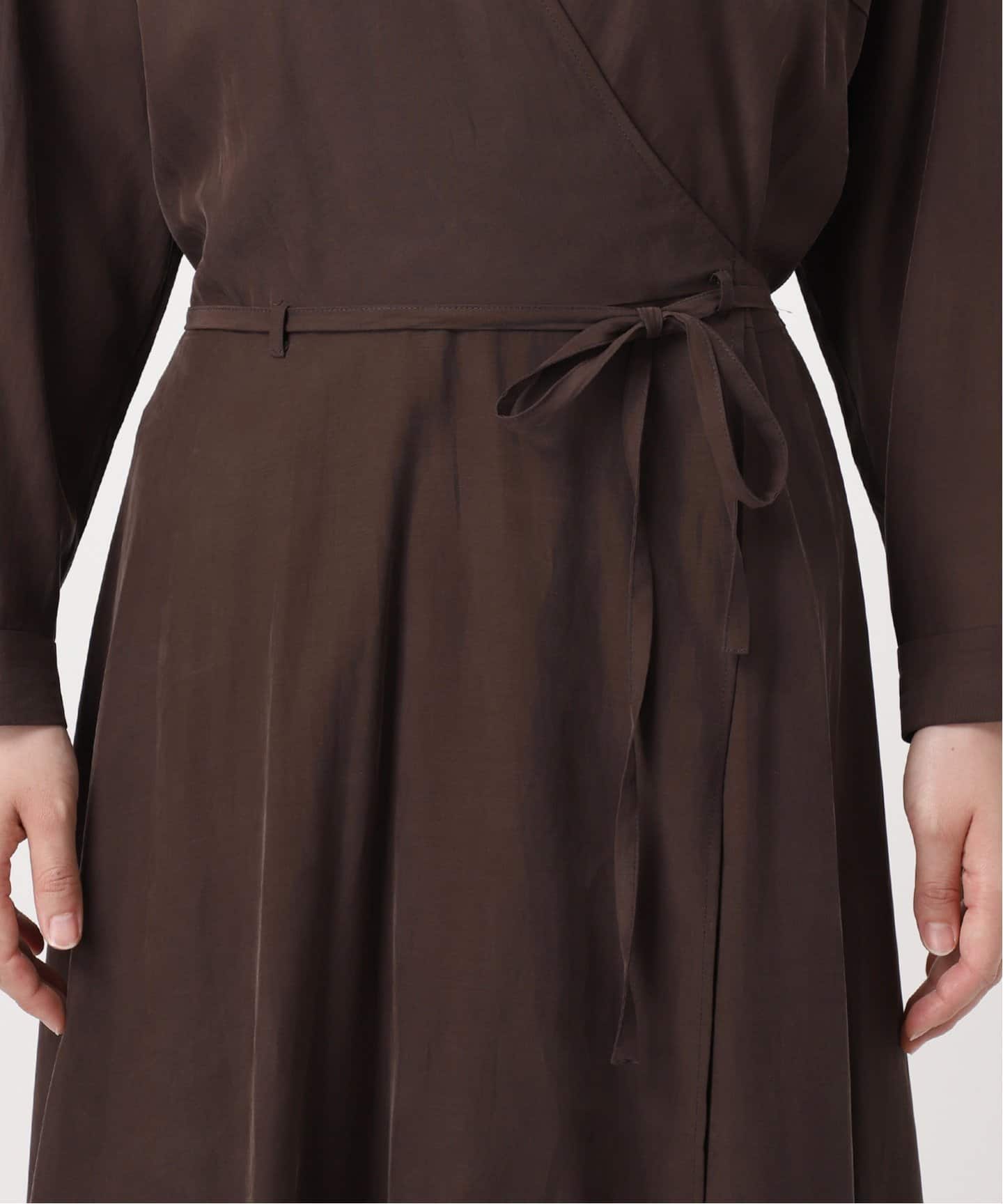 ピーチタッチクロスカシュクールワンピース（ワンピース）｜NOBLE