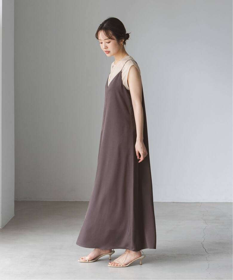 追加》ビンテージツイルコンフォータブルキャミワンピース 5  