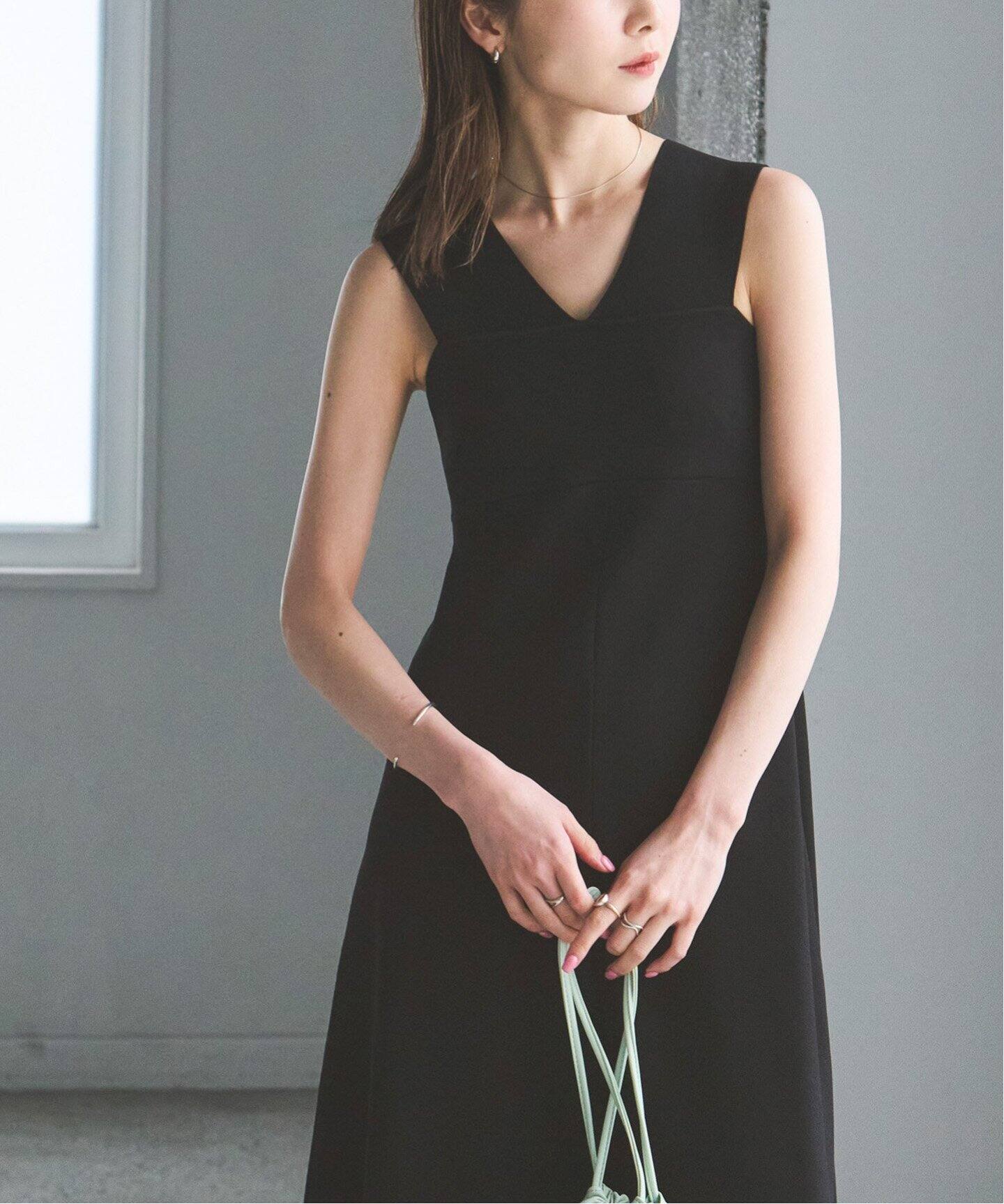 ミラノリブフィットフレアニットワンピース（ワンピース）｜NOBLE  