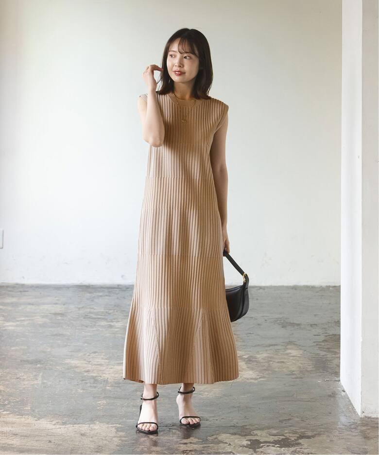 WEB限定追加》ランダムリブマーメイドニットワンピース（ワンピース  