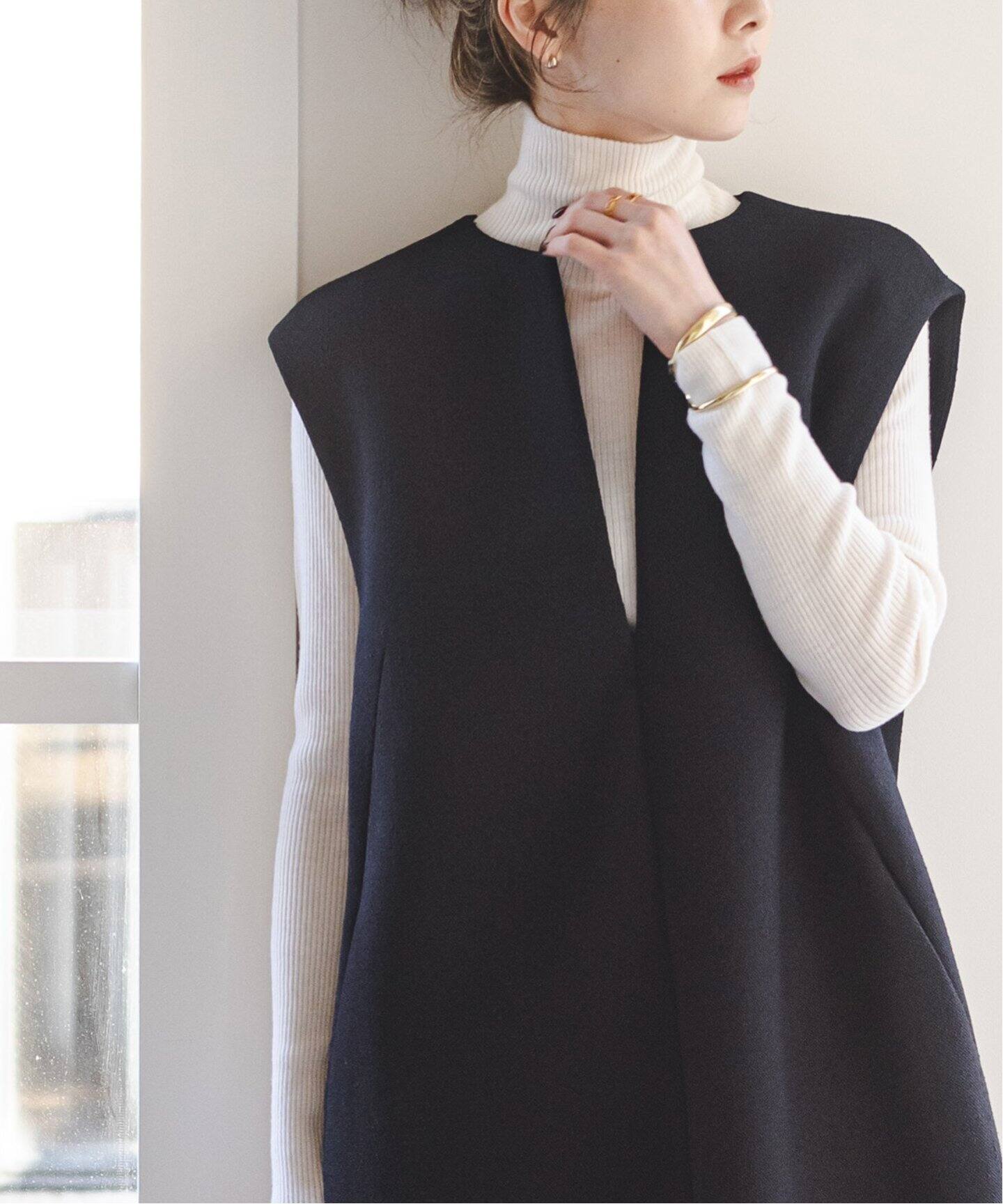 スポンジボンディングワンピース（ワンピース）｜NOBLE（ノーブル）の  