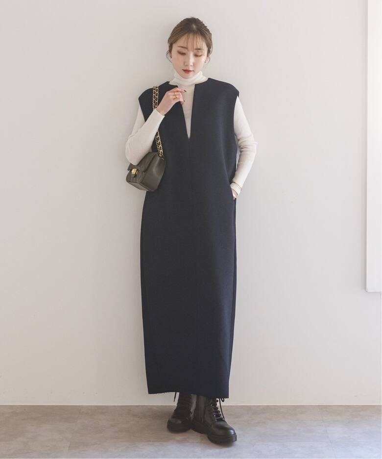 スポンジボンディングワンピース（ワンピース）｜NOBLE（ノーブル）の  