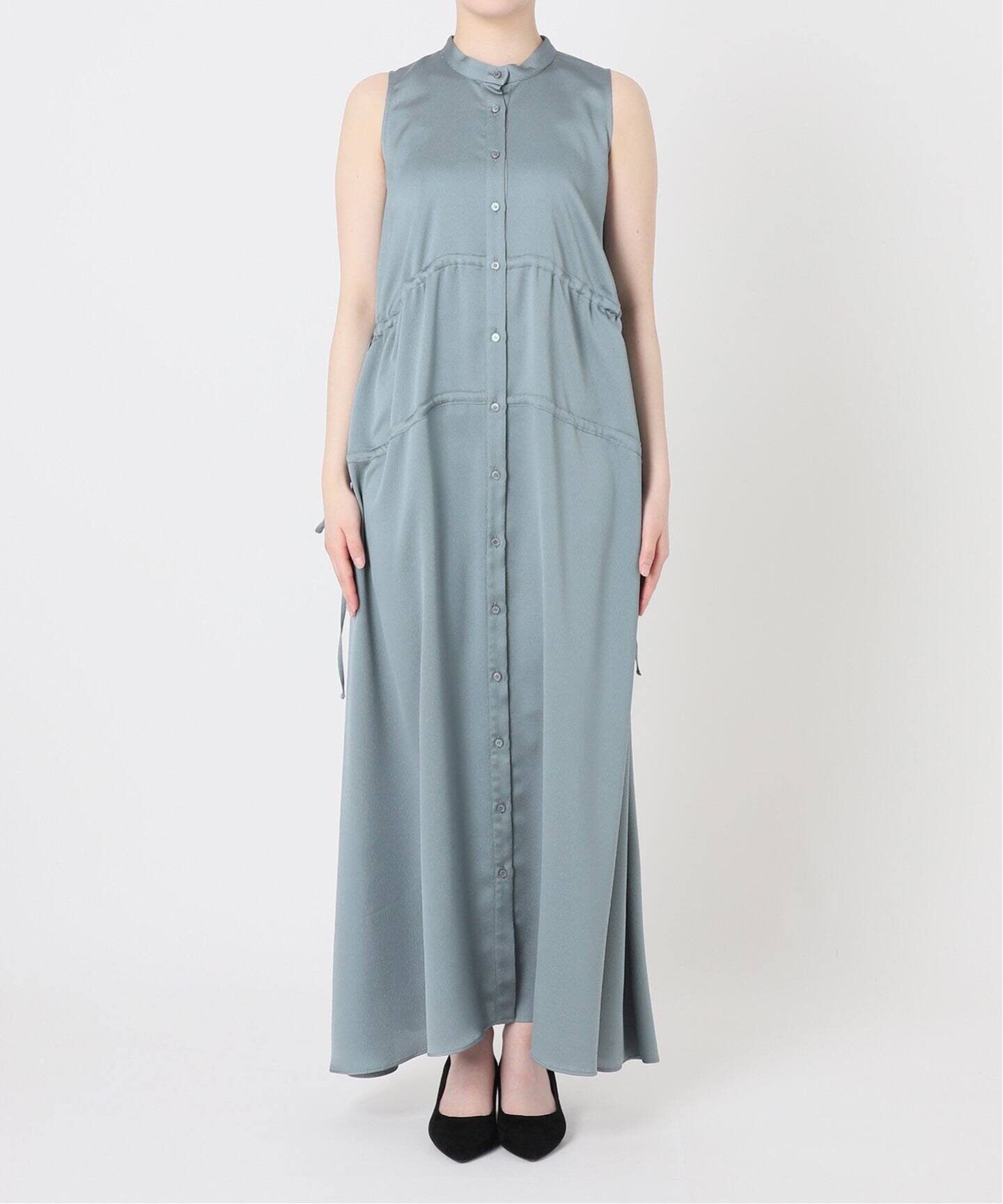 サッカーサテンドロストワンピース（ワンピース）｜NOBLE（ノーブル  