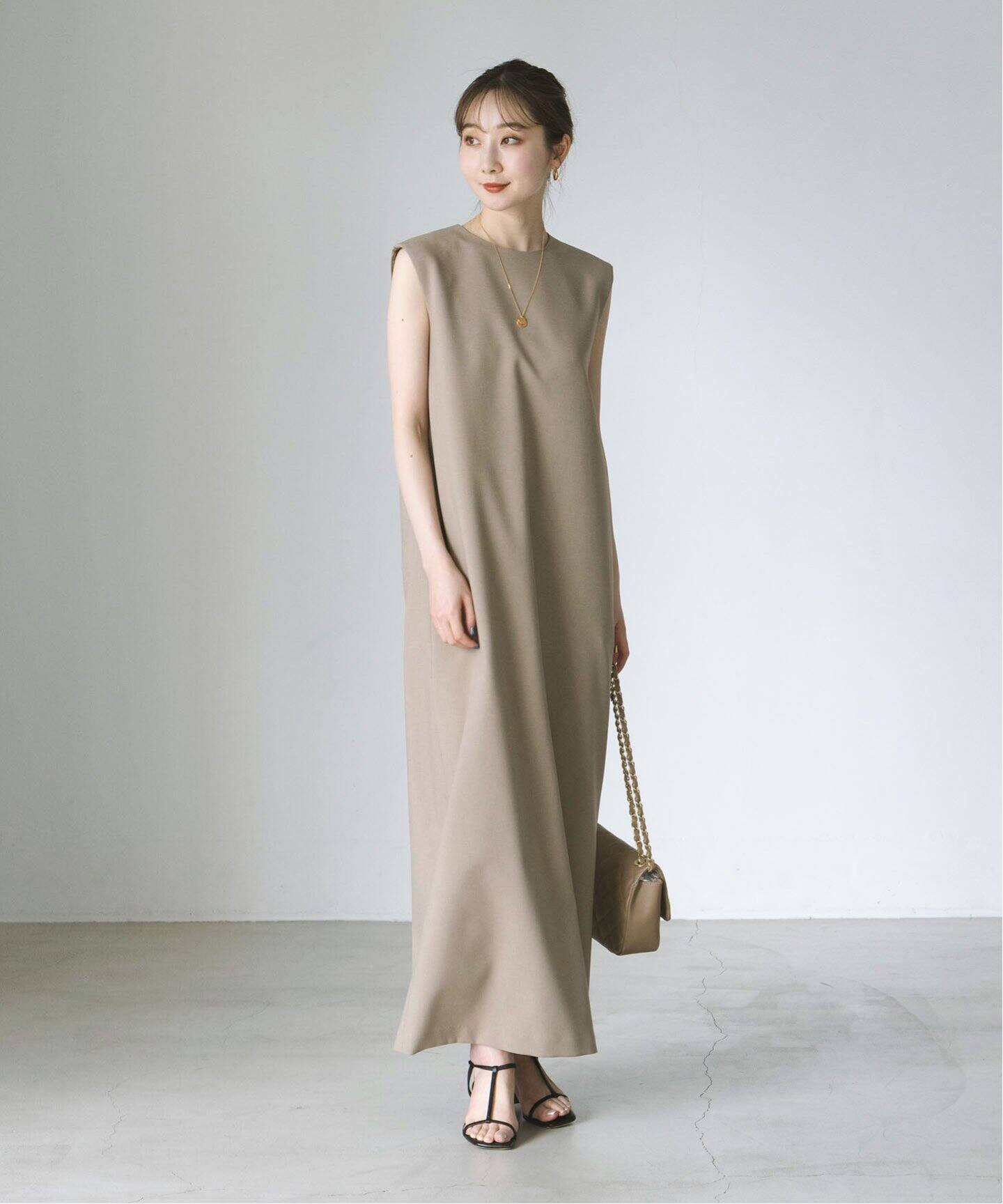 コクーンマキシワンピース（ワンピース）｜NOBLE（ノーブル）の通販  