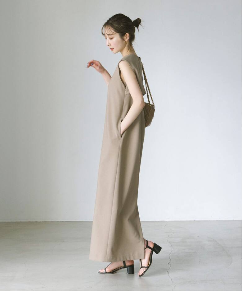 コクーンマキシワンピース（ワンピース）｜NOBLE（ノーブル）の通販  