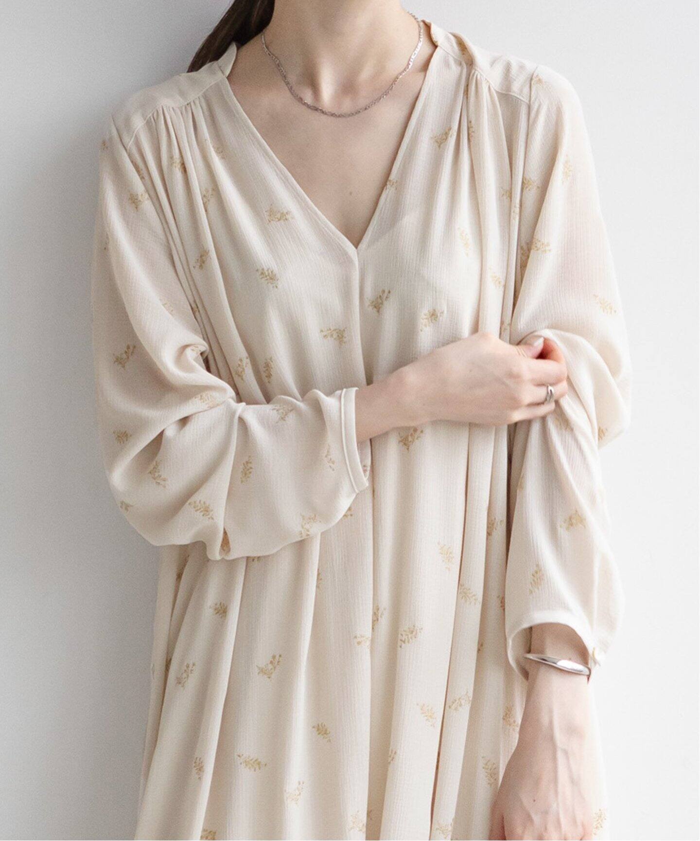 スパークプリントマキシワンピース（ワンピース）｜NOBLE（ノーブル  