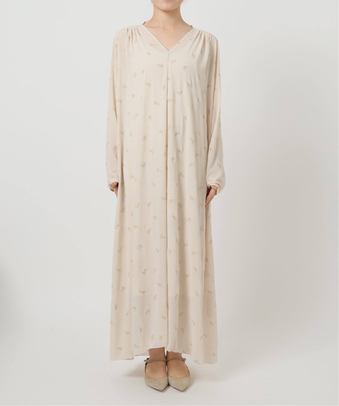 スパークプリントマキシワンピース（ワンピース）｜NOBLE（ノーブル  