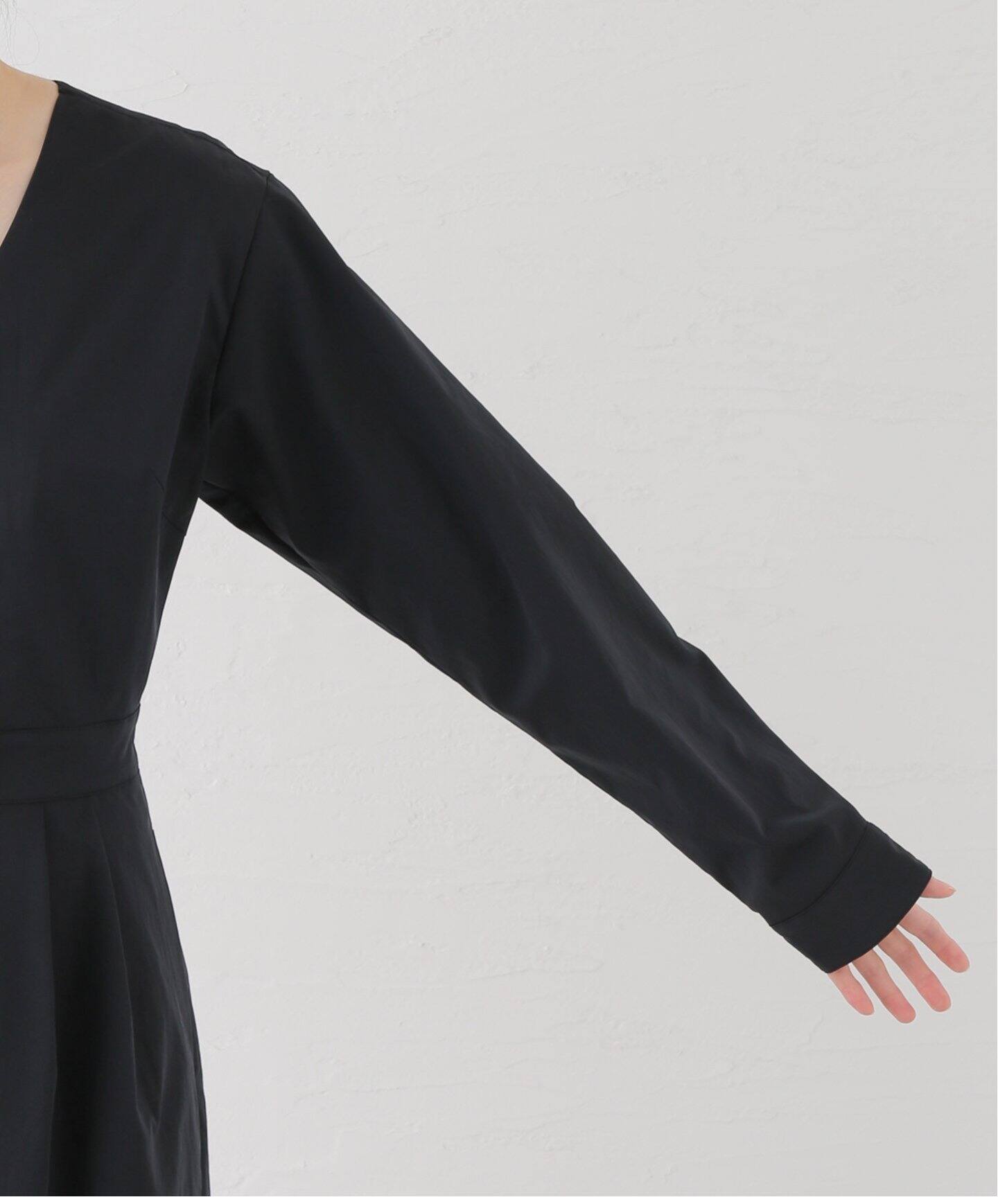 引きクーポン NOBLE◇24SS/ストレッチツイルコクーンオールインワン