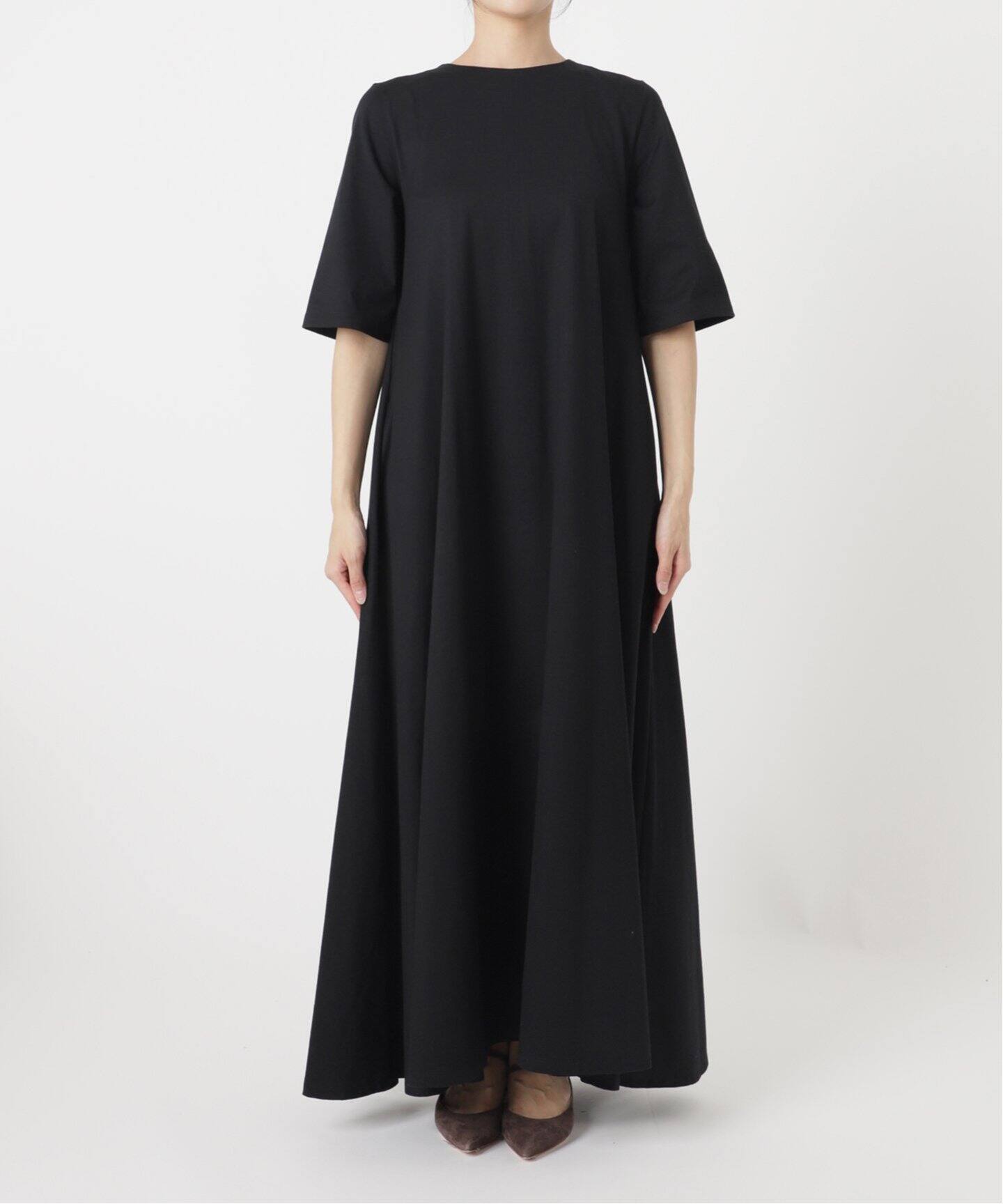 ＆】ハーフスリーブテントドレス（ワンピース）｜NOBLE（ノーブル）の  