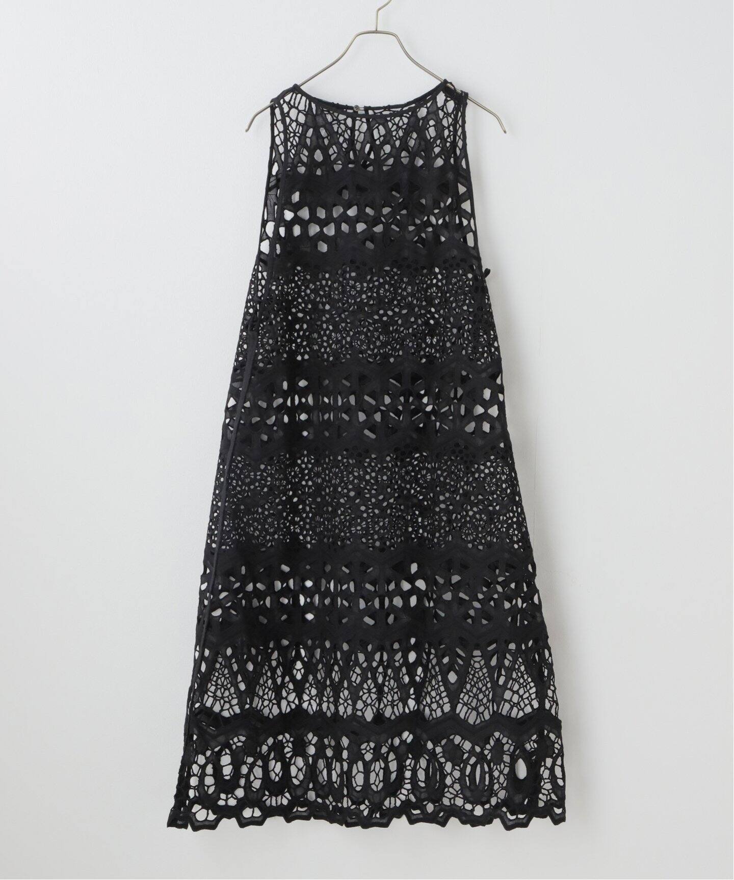 MATOKAMATOKA/マトカマトカ カットワークレースドレス（ワンピース  