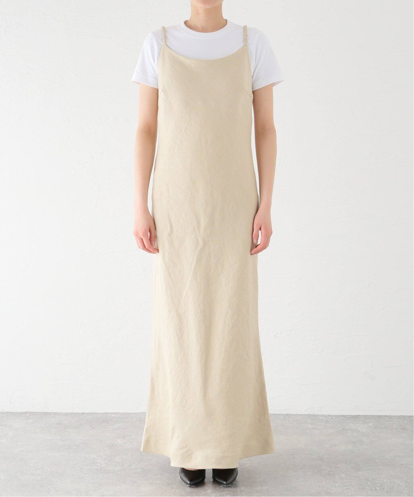 muller of yoshiokubo/ミュラーオブヨシオクボ LINO CAMI DRESS 