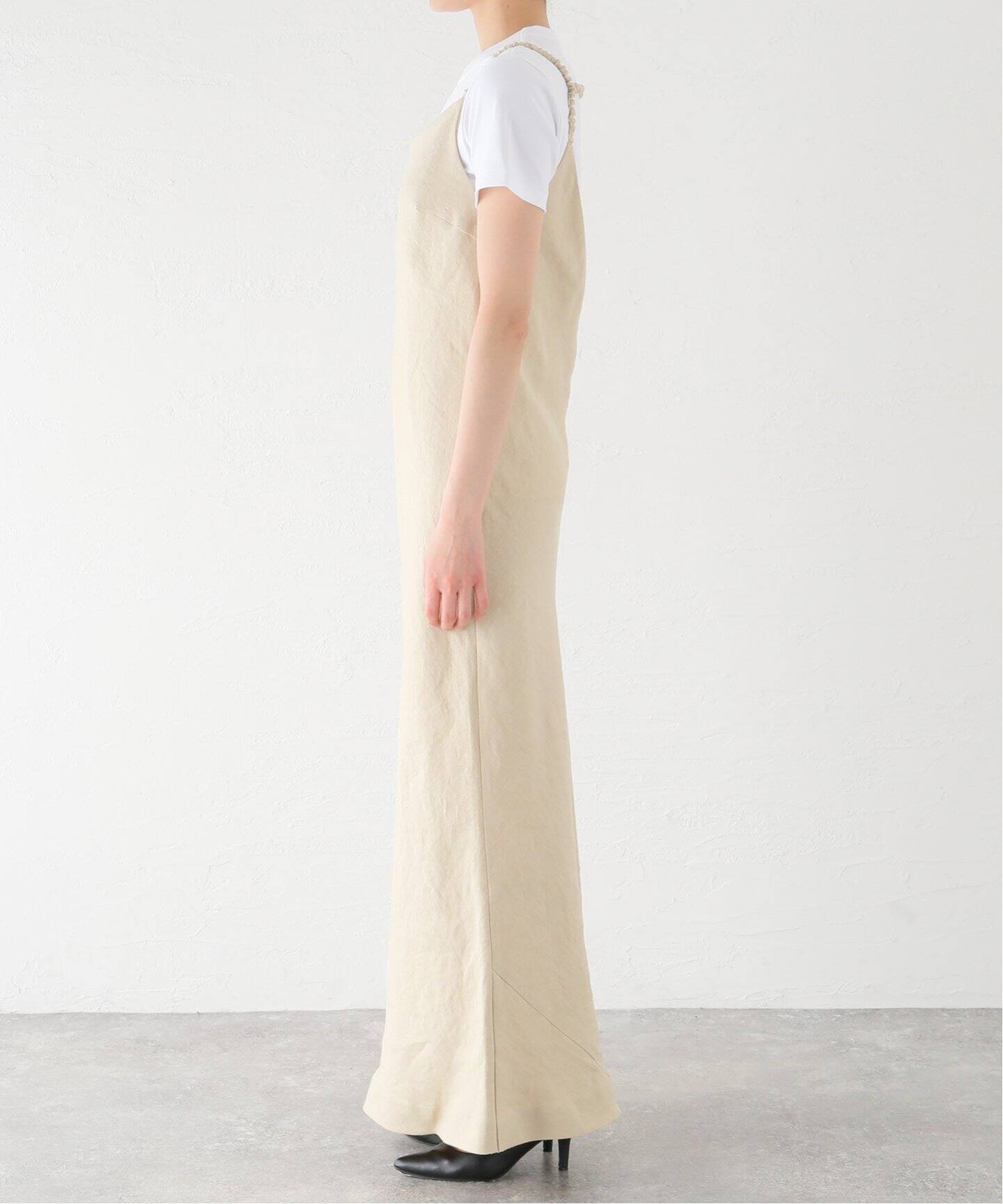 muller of yoshiokubo/ミュラーオブヨシオクボ LINO CAMI DRESS 
