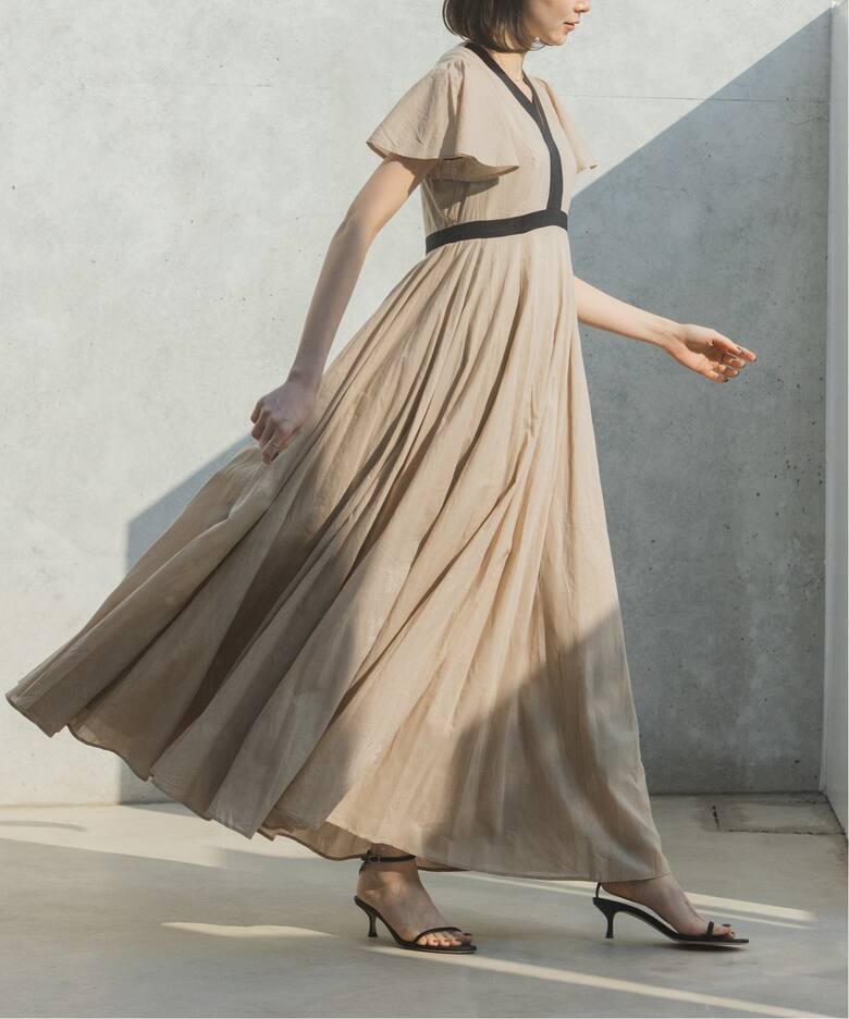 NOBLE別注》MARIHA/マリハ 夏のピアノのドレス(フレアスリーブ  