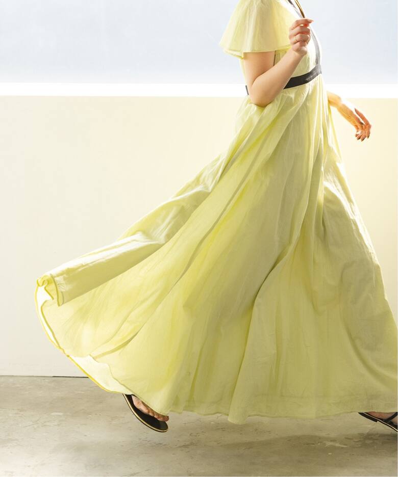 NOBLE別注》MARIHA/マリハ 夏のピアノのドレス(フレアスリーブ  