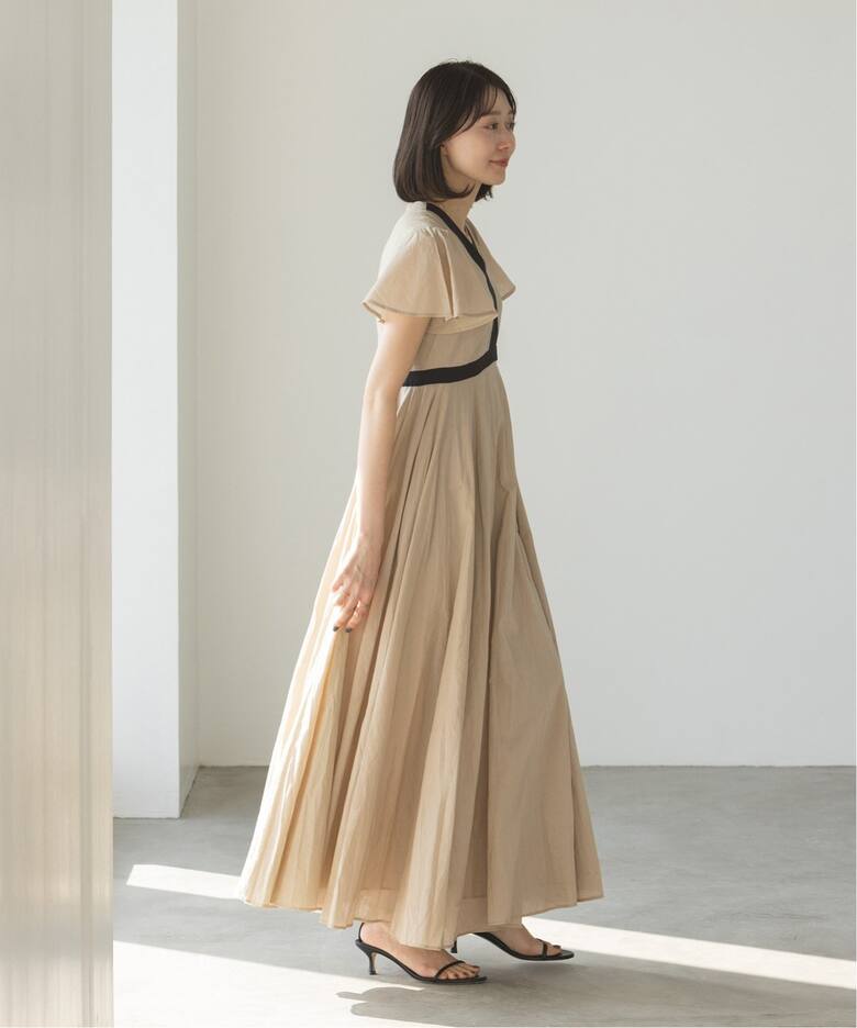 NOBLE別注》MARIHA/マリハ 夏のピアノのドレス(フレアスリーブ  