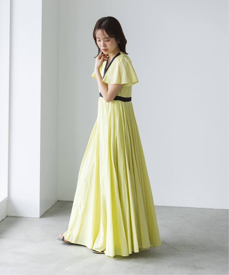 NOBLE別注》MARIHA/マリハ 夏のピアノのドレス(フレアスリーブ  