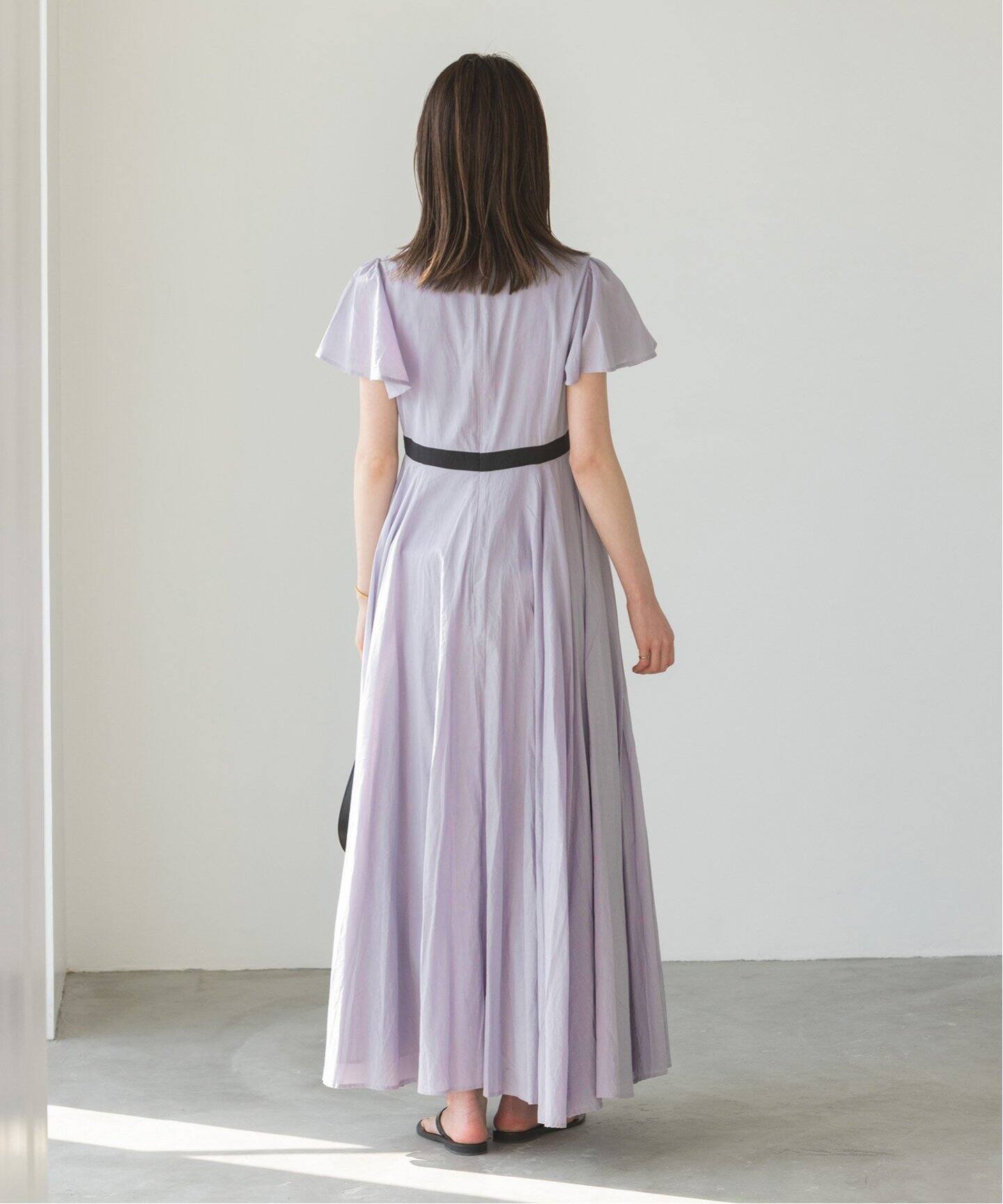 MARIHA フレアスリーブ ロングドレス 36 MARIHA フレアスリーブ ロングドレス 36