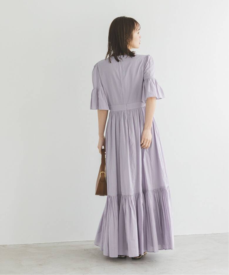 マリハ 20SS 看取っ NOBLE別注 草原の虹のドレス ワンピース ロング XS 青 