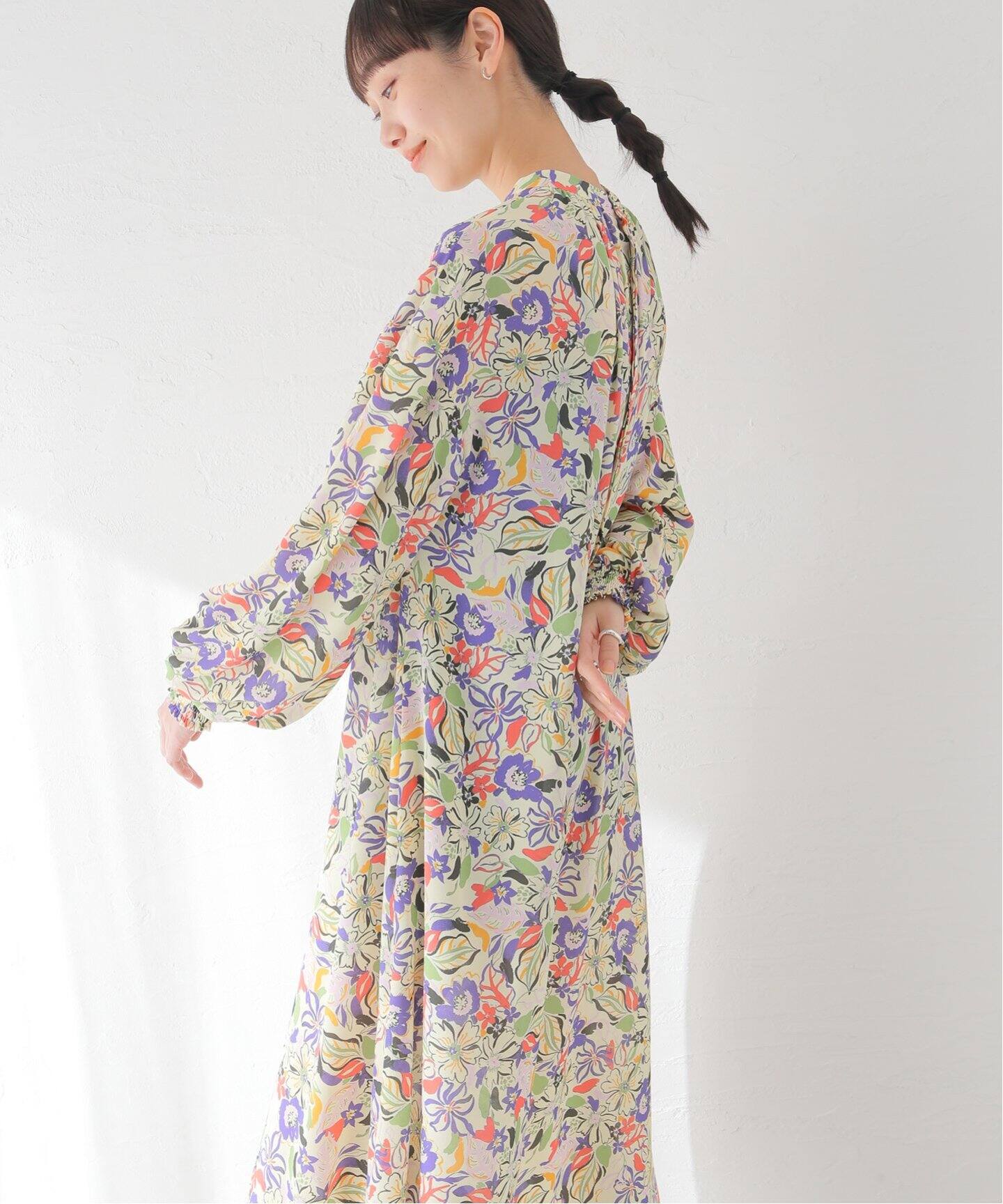 Deveaux】フラワープリントワンピース（ワンピース）｜JOURNAL  