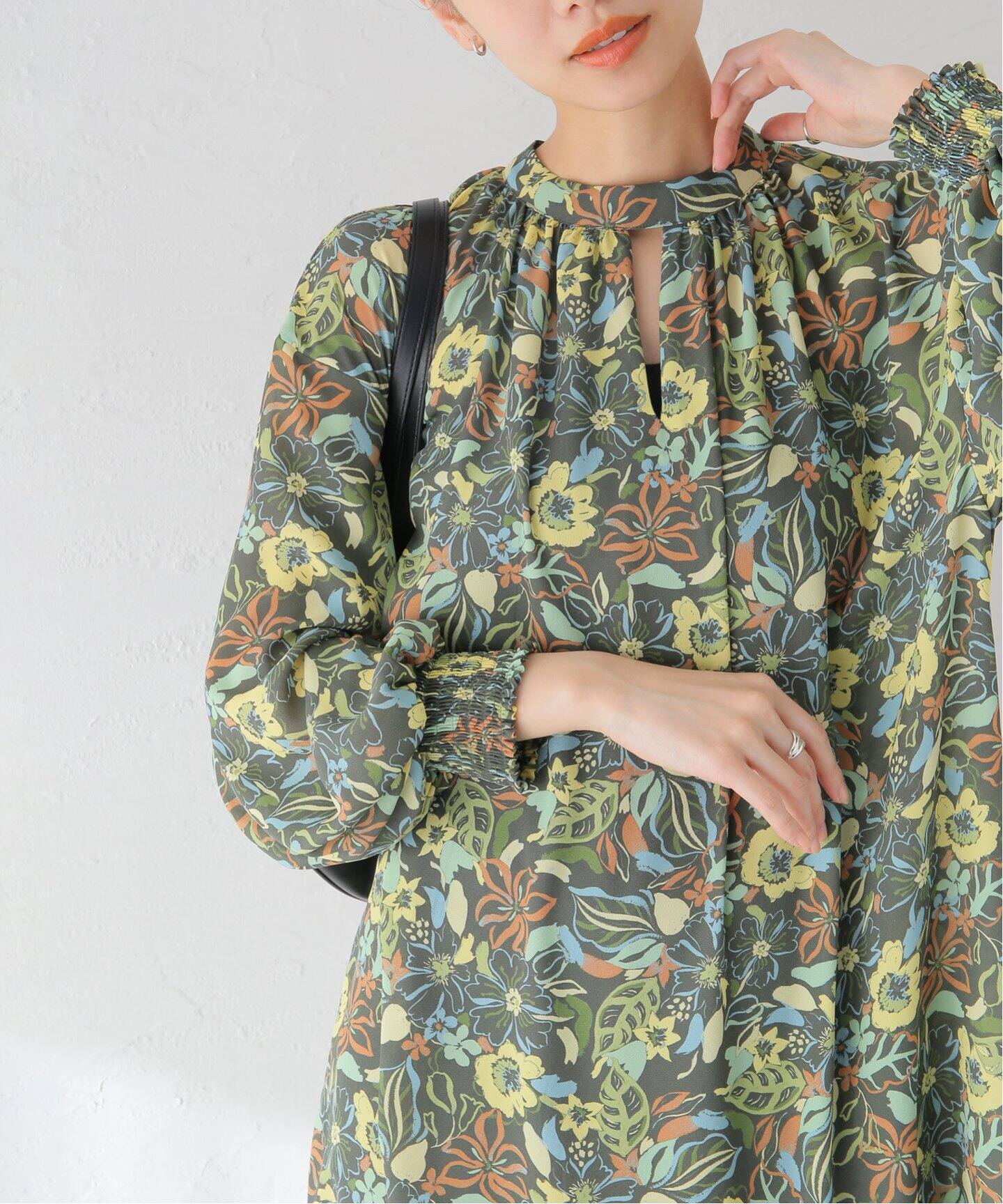 Deveaux】フラワープリントワンピース（ワンピース）｜JOURNAL  