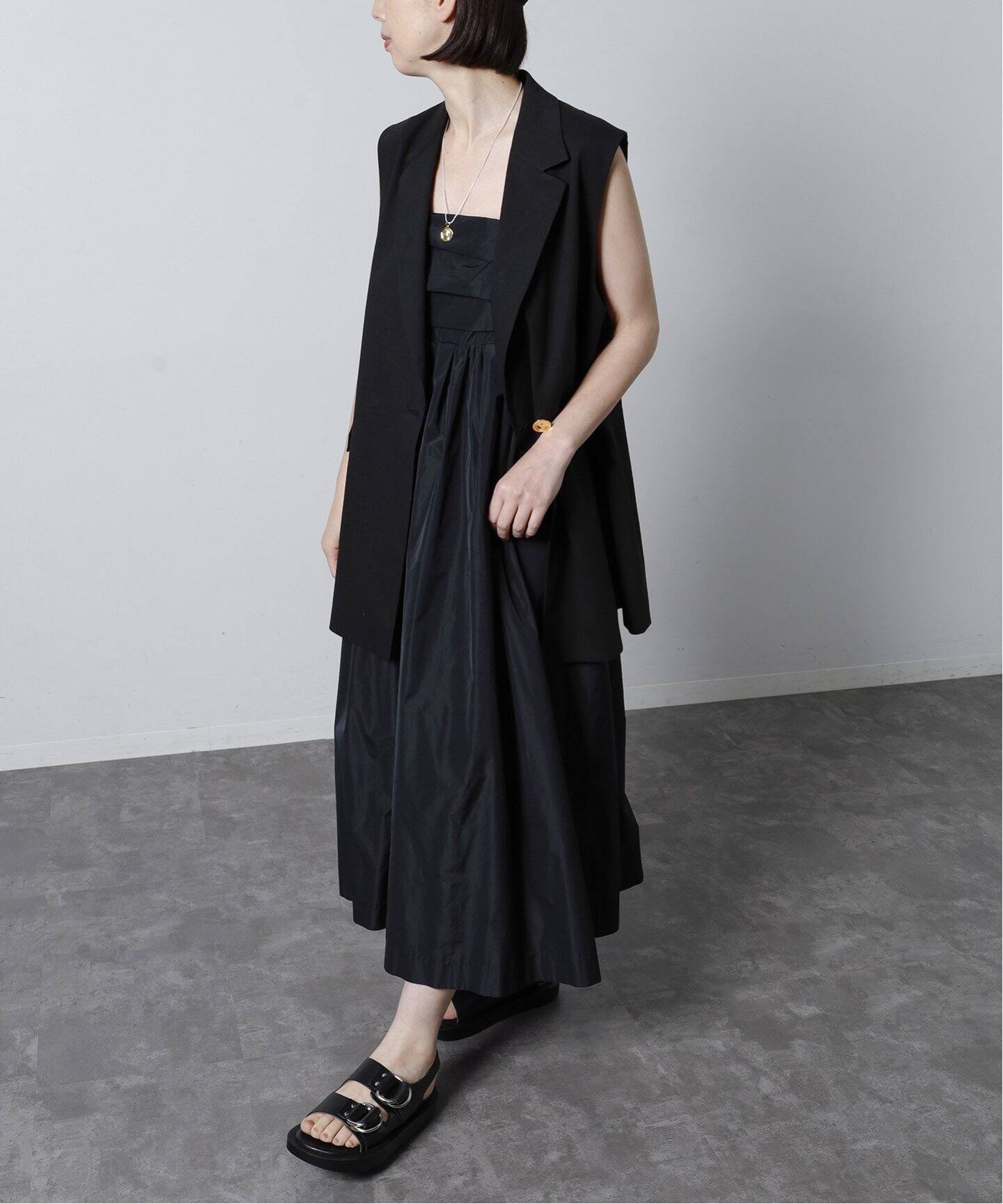 メモリータフタキャミワンピース（ワンピース）｜JOURNAL STANDARD L  