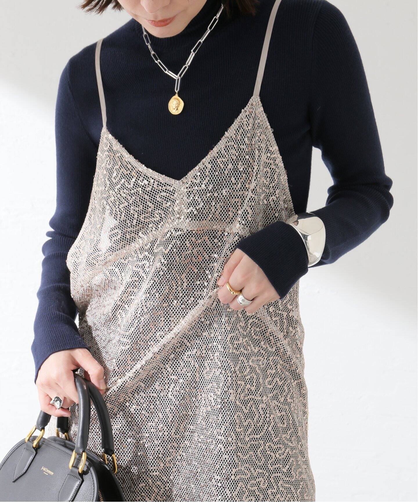 スパンコール キャミワンピース（ワンピース）｜JOURNAL STANDARD L  