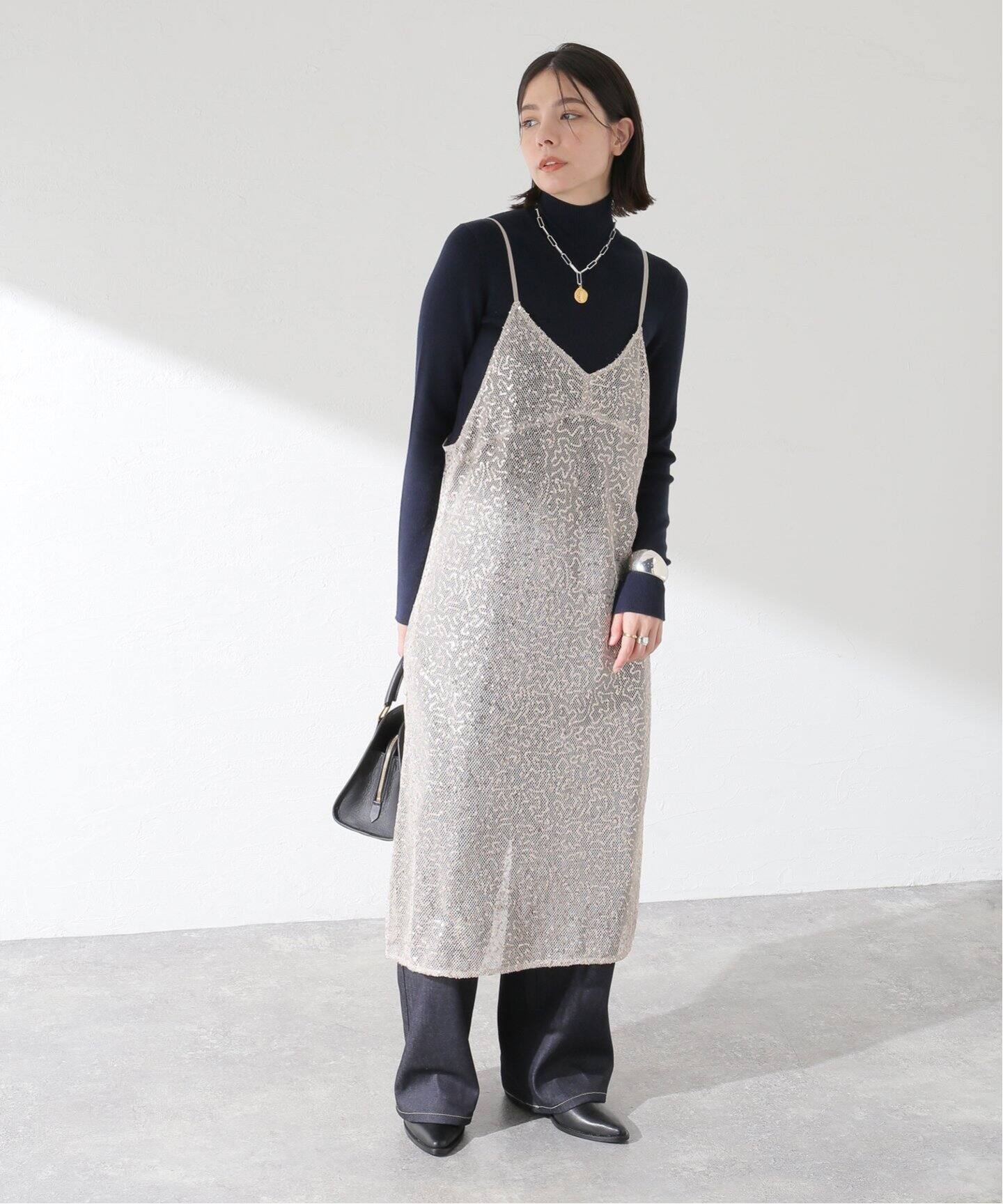 スパンコール キャミワンピース（ワンピース）｜JOURNAL STANDARD L  