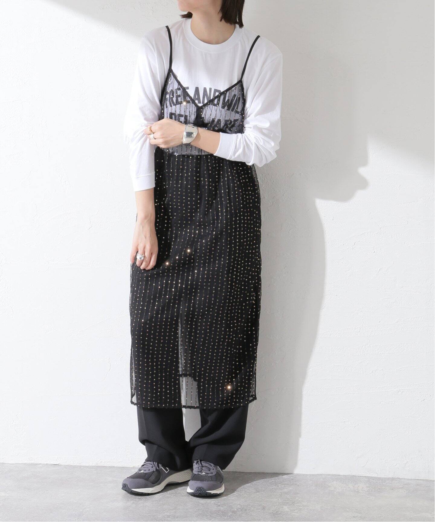 スパンコール キャミワンピース（ワンピース）｜JOURNAL STANDARD L  