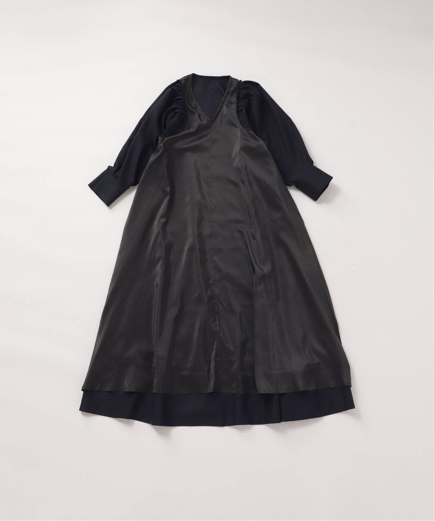 別注》【A PUPIL/ア ピューピル】ピンストライプドレス：ワンピース  