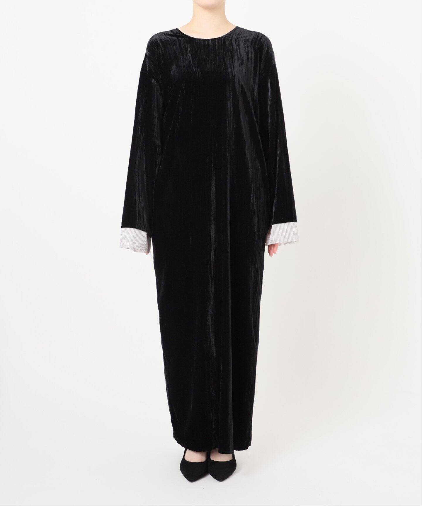 Uhr/ウーア】Velor Scarf Dress：ワンピース（ワンピース）｜JOURNAL 