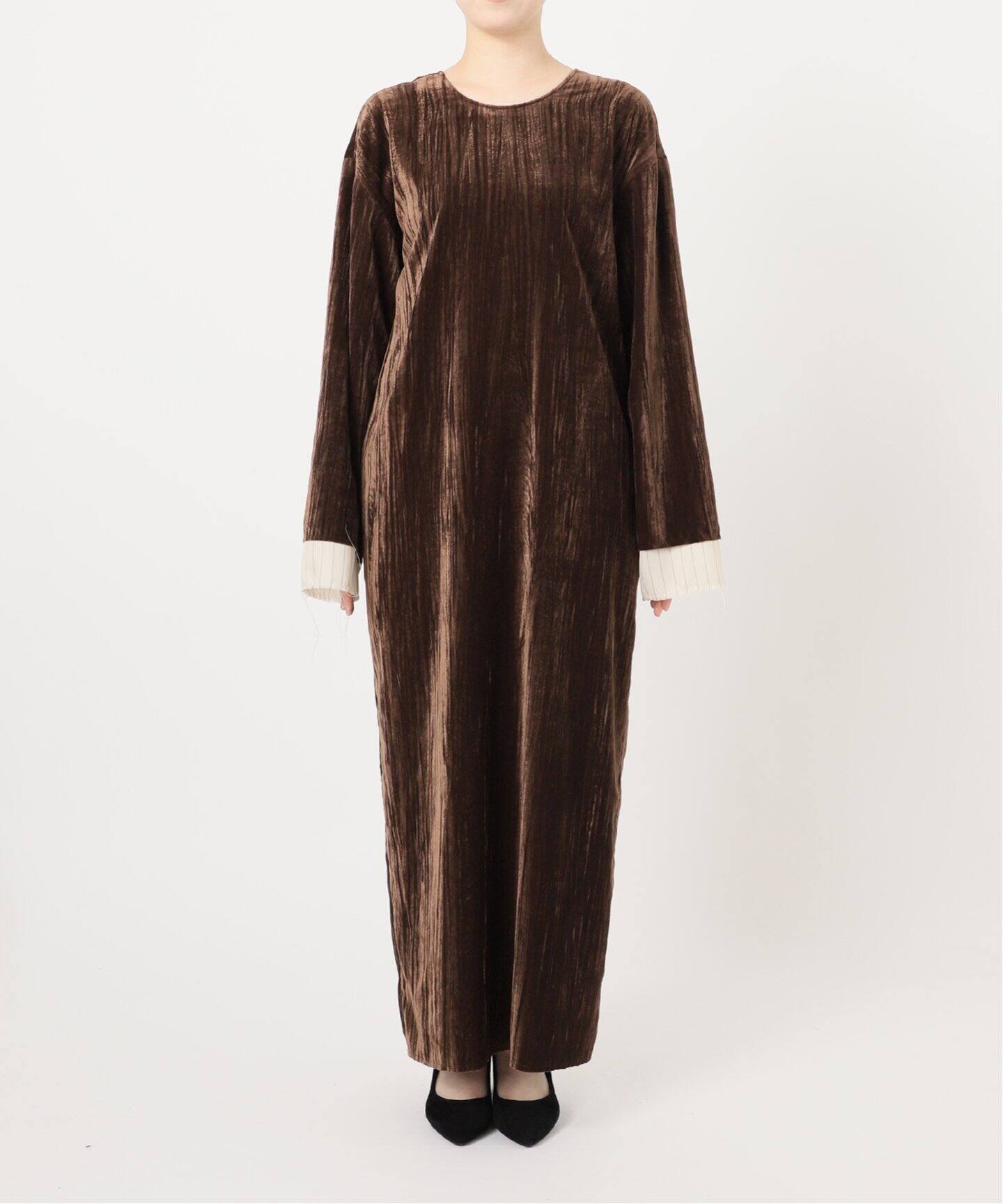 Uhr/ウーア】Velor Scarf Dress：ワンピース（ワンピース）｜JOURNAL 