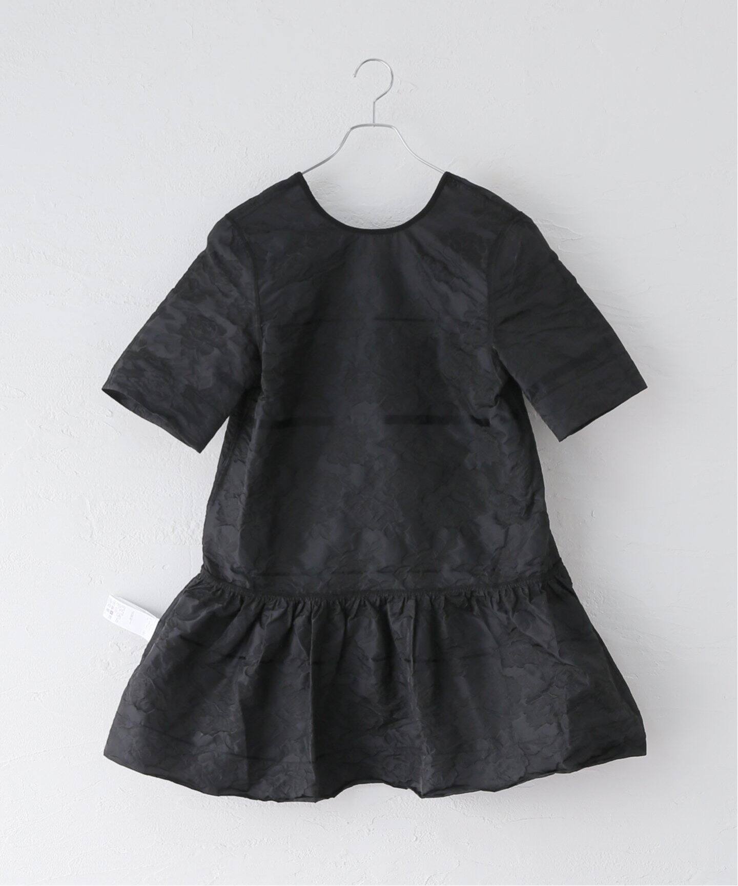 GANNI/ガニー】Botanical Jacquard Open-back Mini：ワンピース  