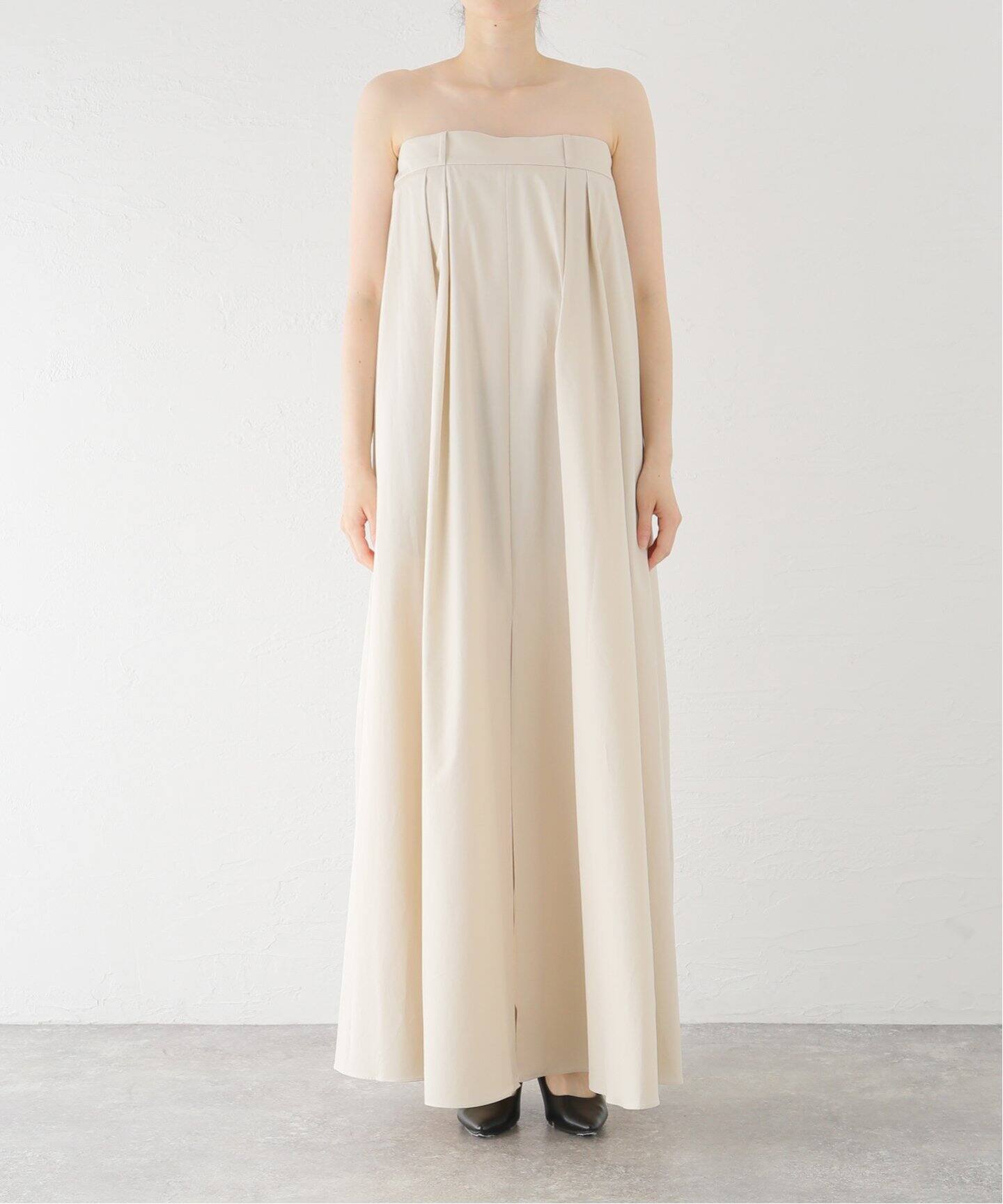 ROHE/ロヘ】STLAPLESS VOLUME DRESS：ワンピース（ワンピース 